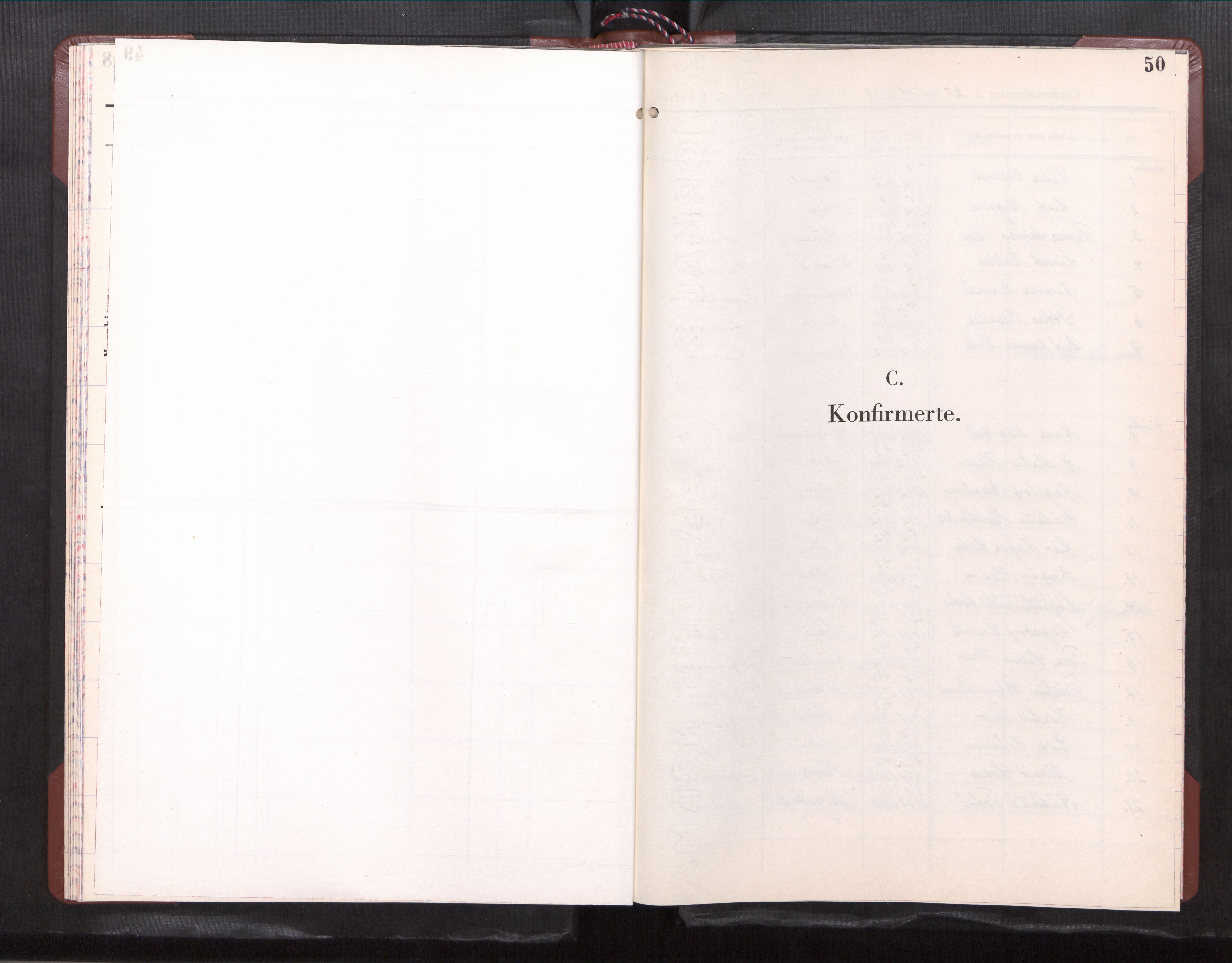 Ministerialprotokoller, klokkerbøker og fødselsregistre - Møre og Romsdal, AV/SAT-A-1454/596/L1062: Klokkerbok nr. 596---, 1957-1965, s. 50