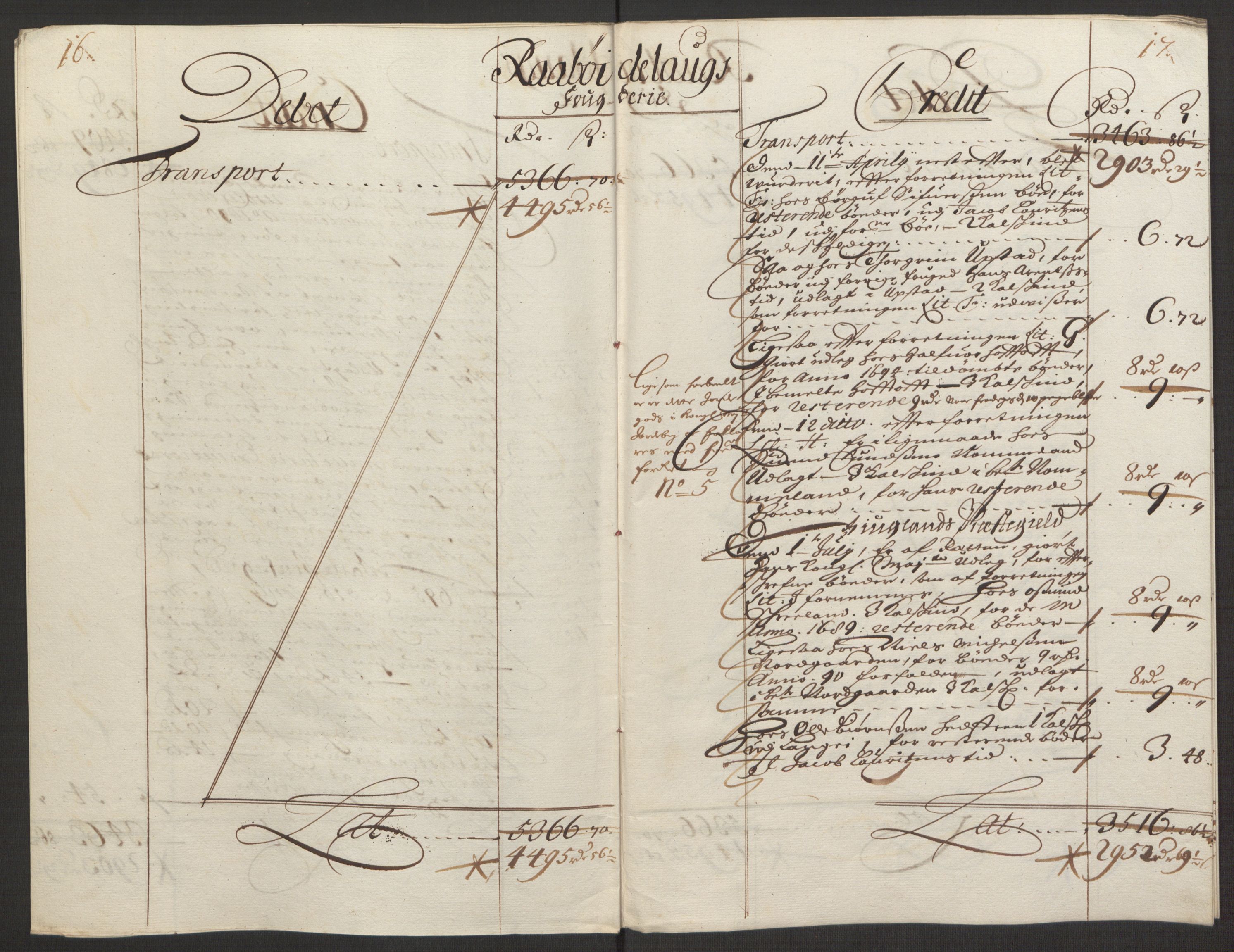 Rentekammeret inntil 1814, Reviderte regnskaper, Fogderegnskap, RA/EA-4092/R40/L2444: Fogderegnskap Råbyggelag, 1693-1696, s. 209