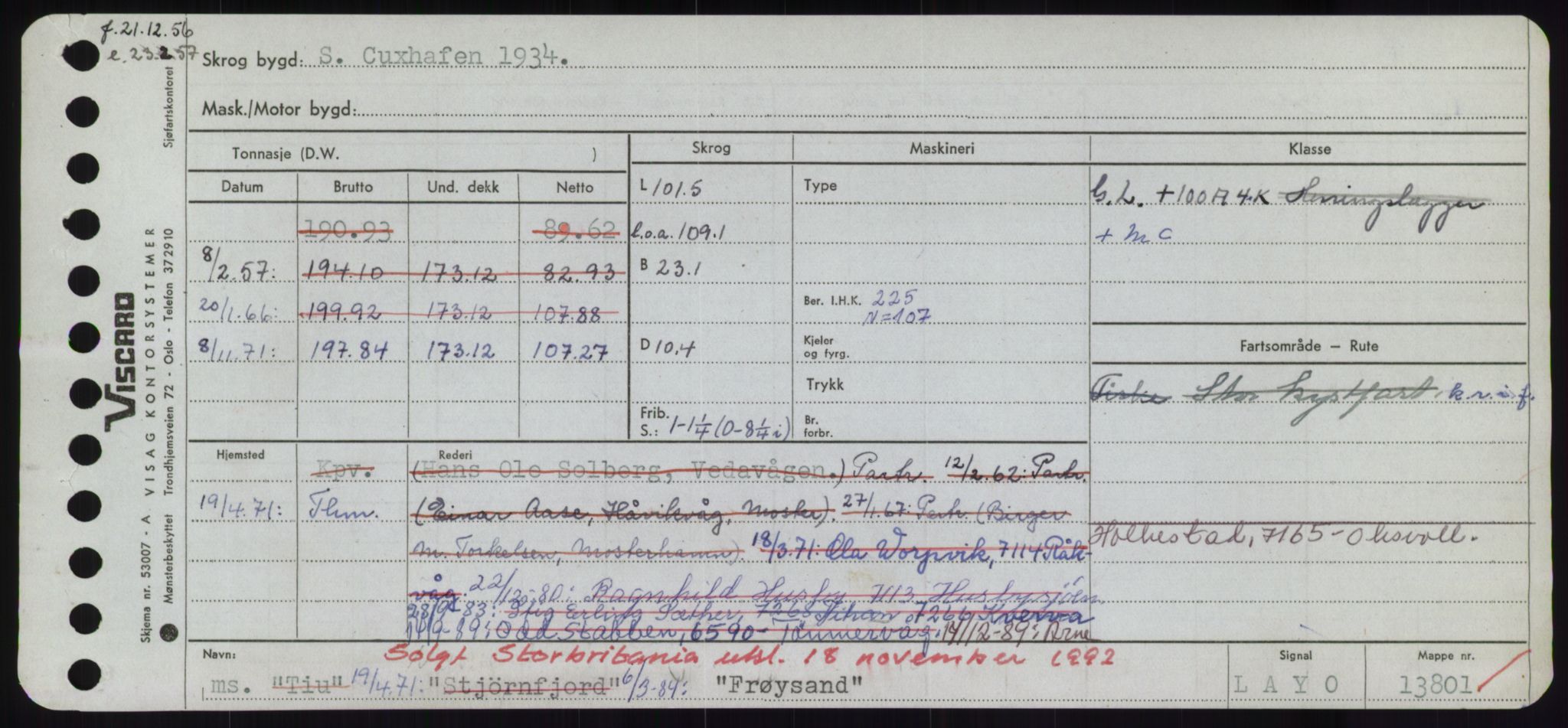 Sjøfartsdirektoratet med forløpere, Skipsmålingen, AV/RA-S-1627/H/Hd/L0011: Fartøy, Fla-Får, s. 577