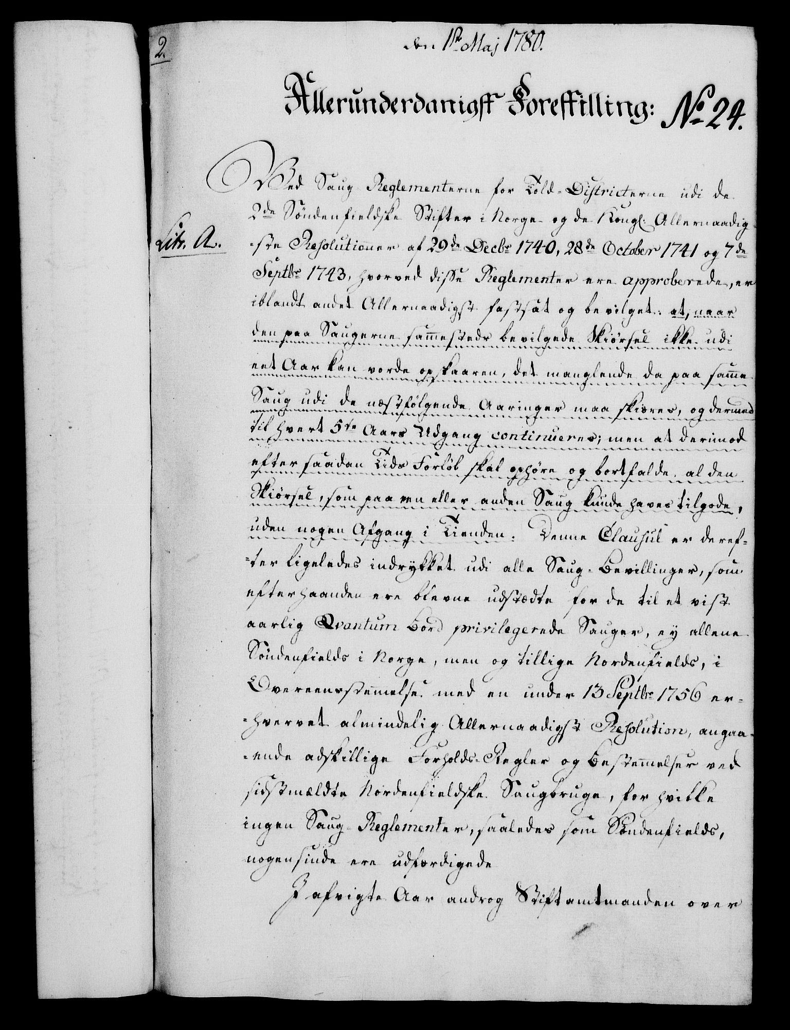 Rentekammeret, Kammerkanselliet, AV/RA-EA-3111/G/Gf/Gfa/L0062: Norsk relasjons- og resolusjonsprotokoll (merket RK 52.62), 1780, s. 192