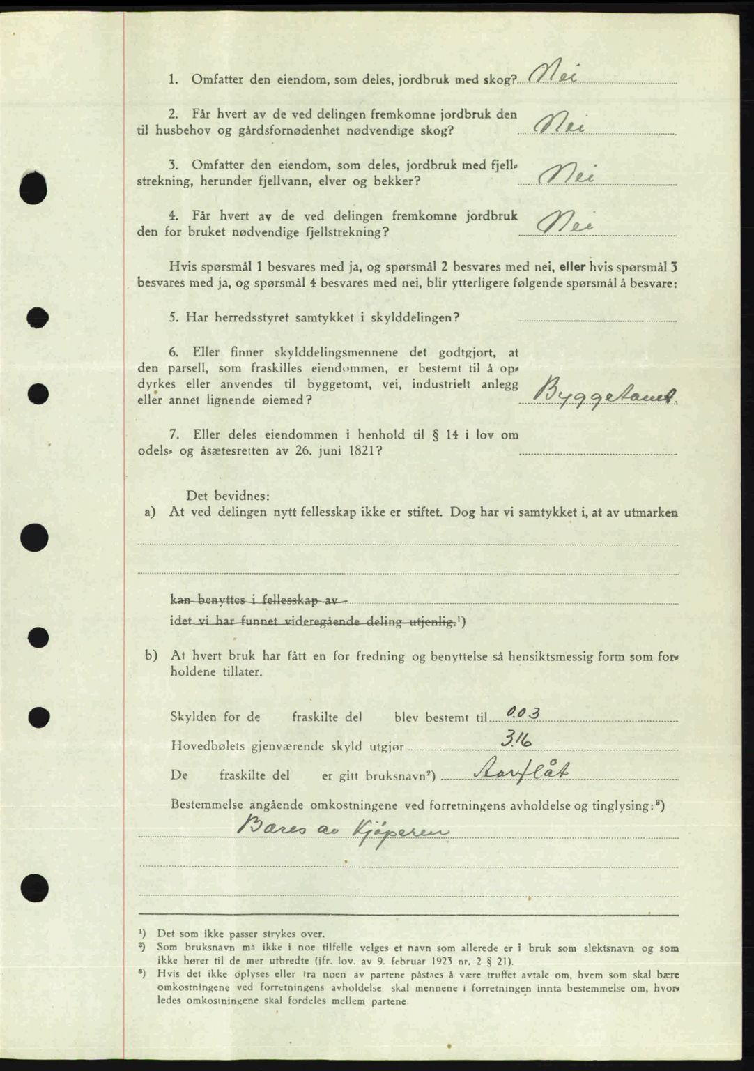 Romsdal sorenskriveri, AV/SAT-A-4149/1/2/2C: Pantebok nr. A19, 1946-1946, Dagboknr: 209/1946