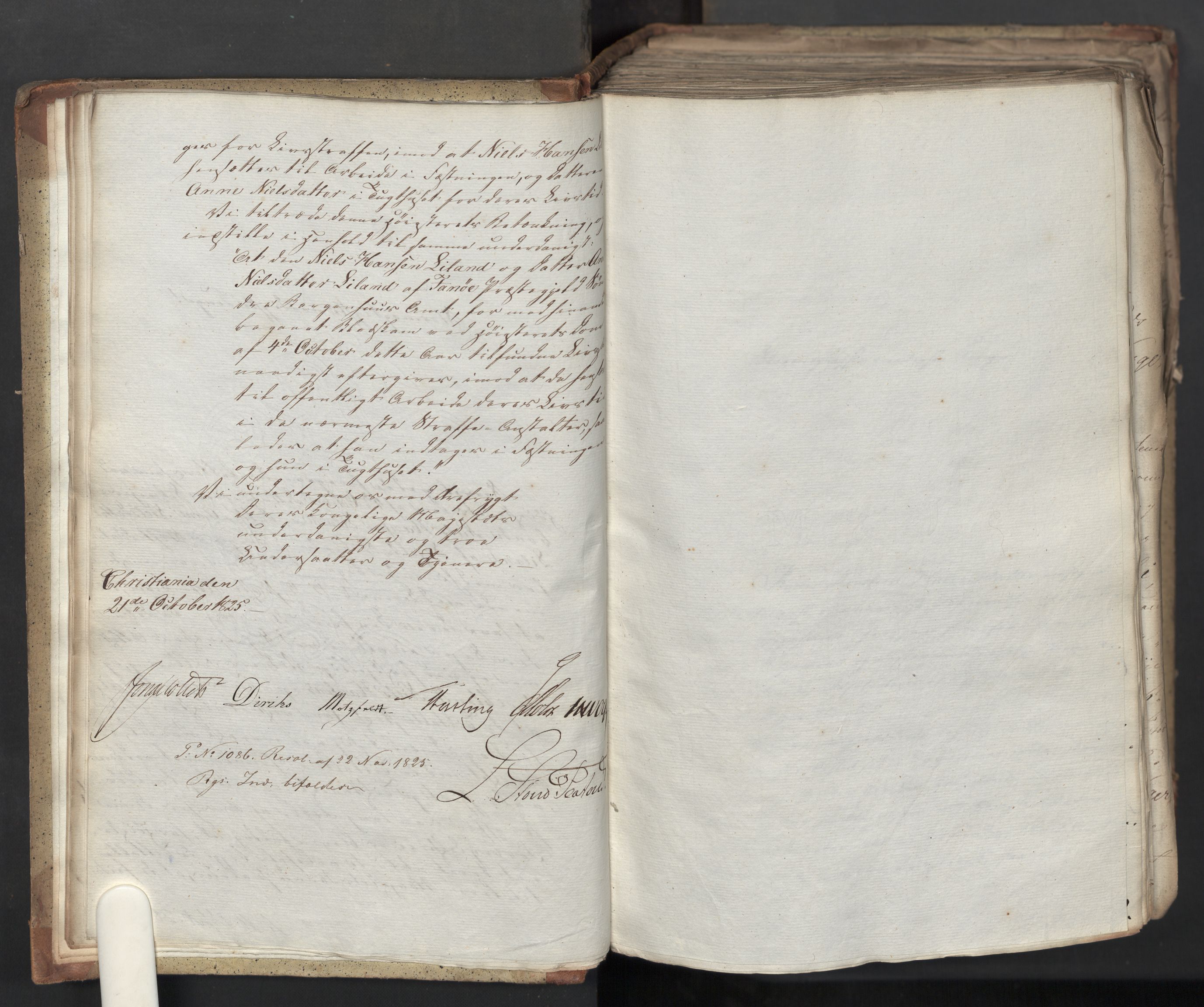 Statsrådsavdelingen i Stockholm, AV/RA-S-1003/D/Da/L0044: Regjeringsinnstillinger nr. 2846-3066, 1825, s. 19