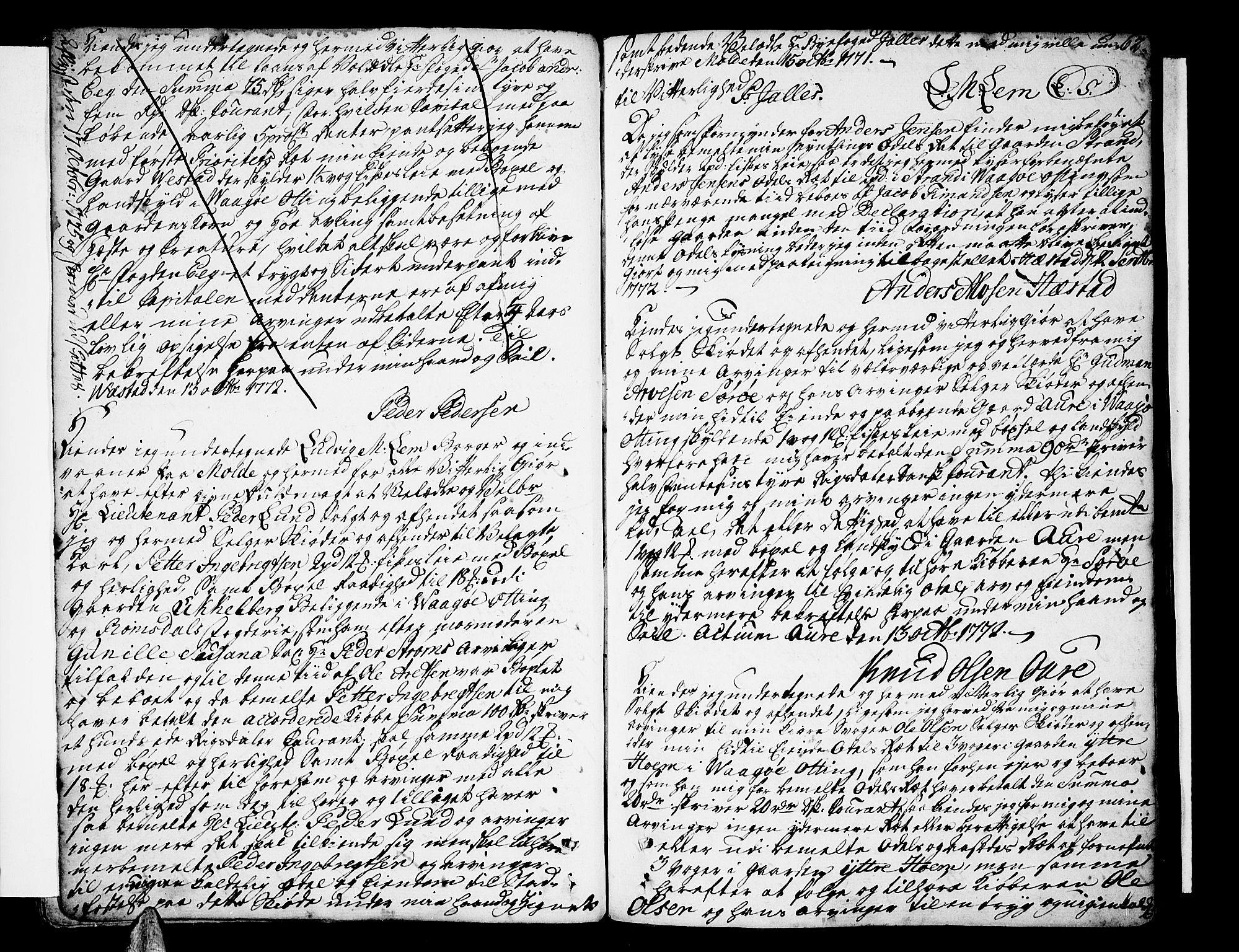 Romsdal sorenskriveri, SAT/A-4149/1/2/2C/L0004: Pantebok nr. 4, 1769-1790, s. 62