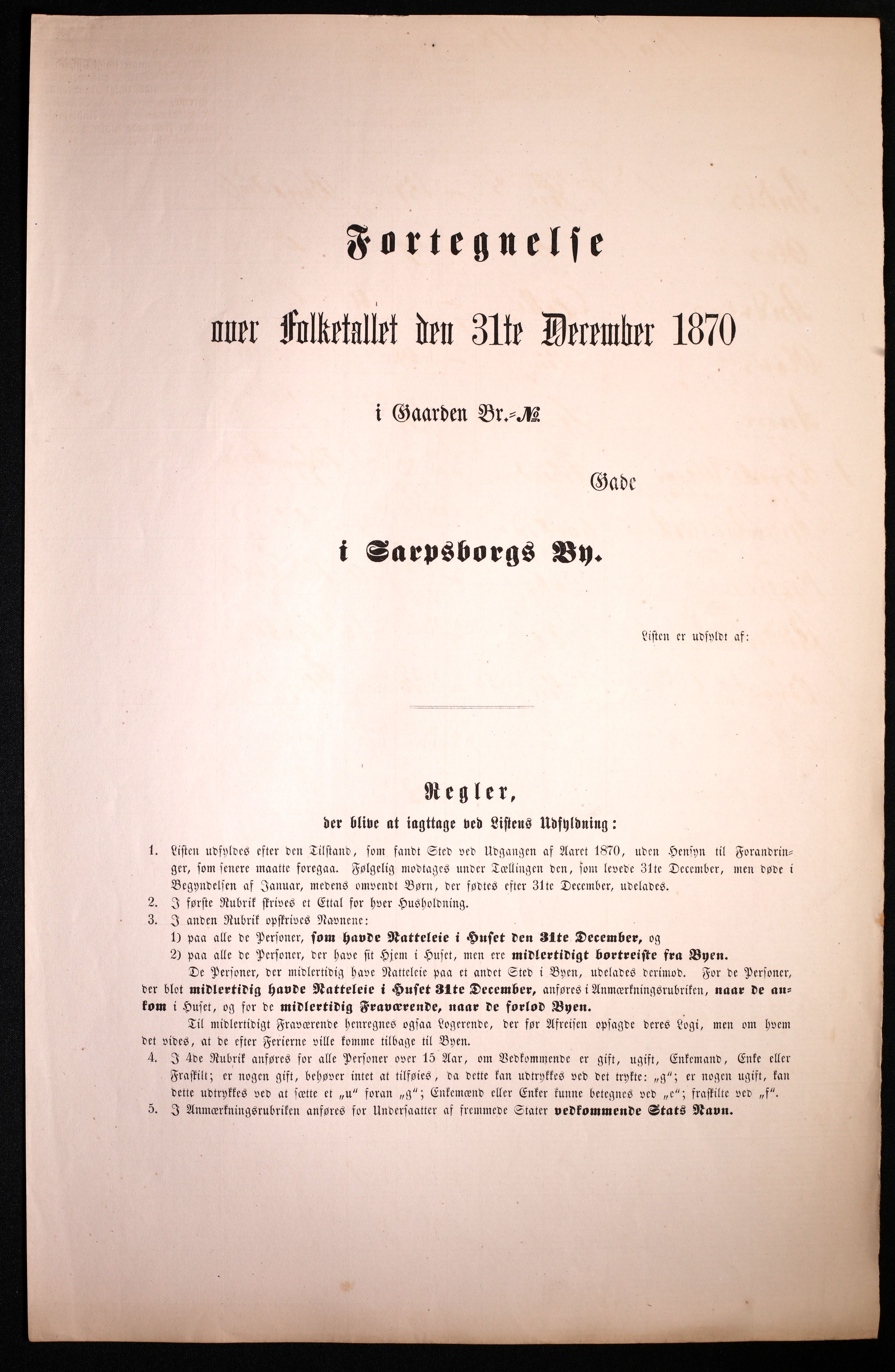 RA, Folketelling 1870 for 0102 Sarpsborg kjøpstad, 1870, s. 515