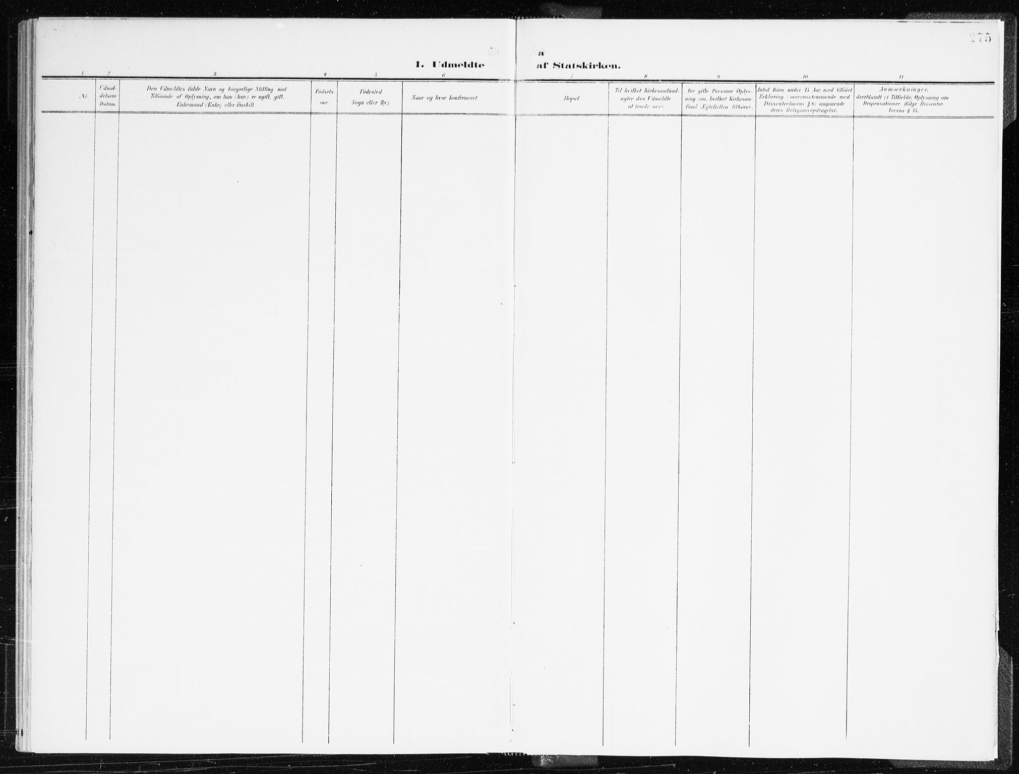 Gloppen sokneprestembete, SAB/A-80101/H/Haa/Haac/L0003: Ministerialbok nr. C 3, 1904-1921, s. 275