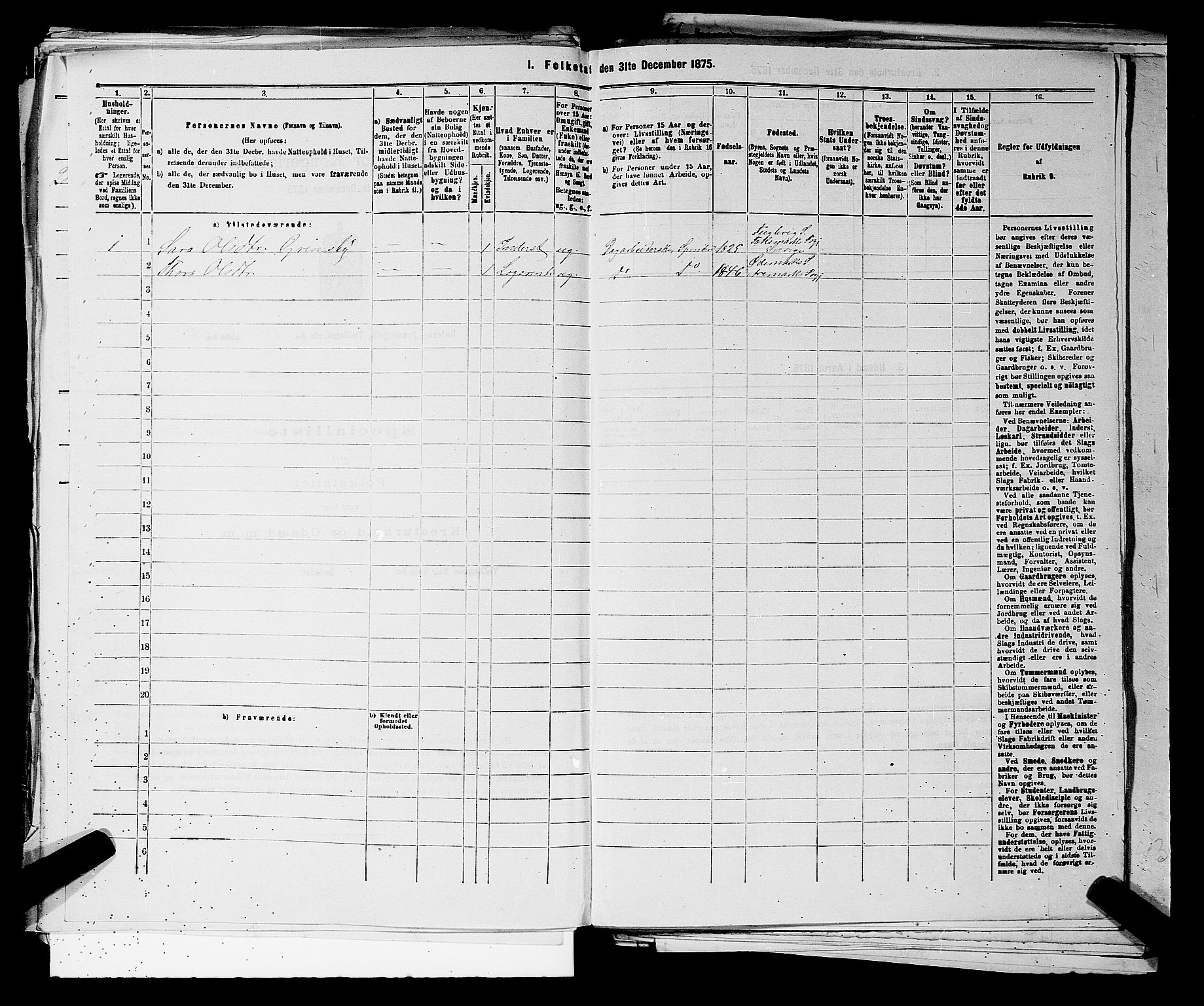 RA, Folketelling 1875 for 0120P Rødenes prestegjeld, 1875, s. 343
