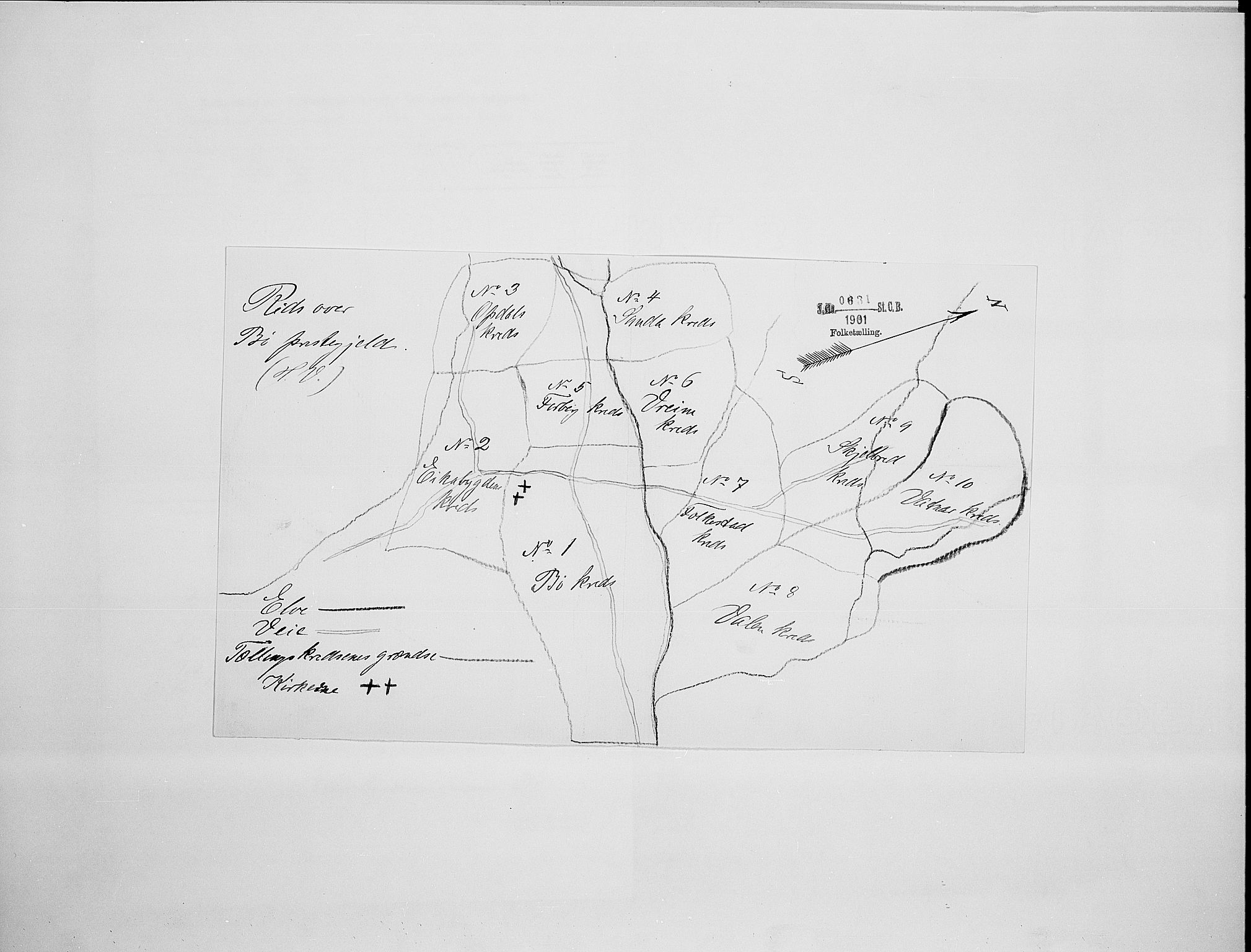 SAKO, Folketelling 1900 for 0821 Bø herred, 1900, s. 25