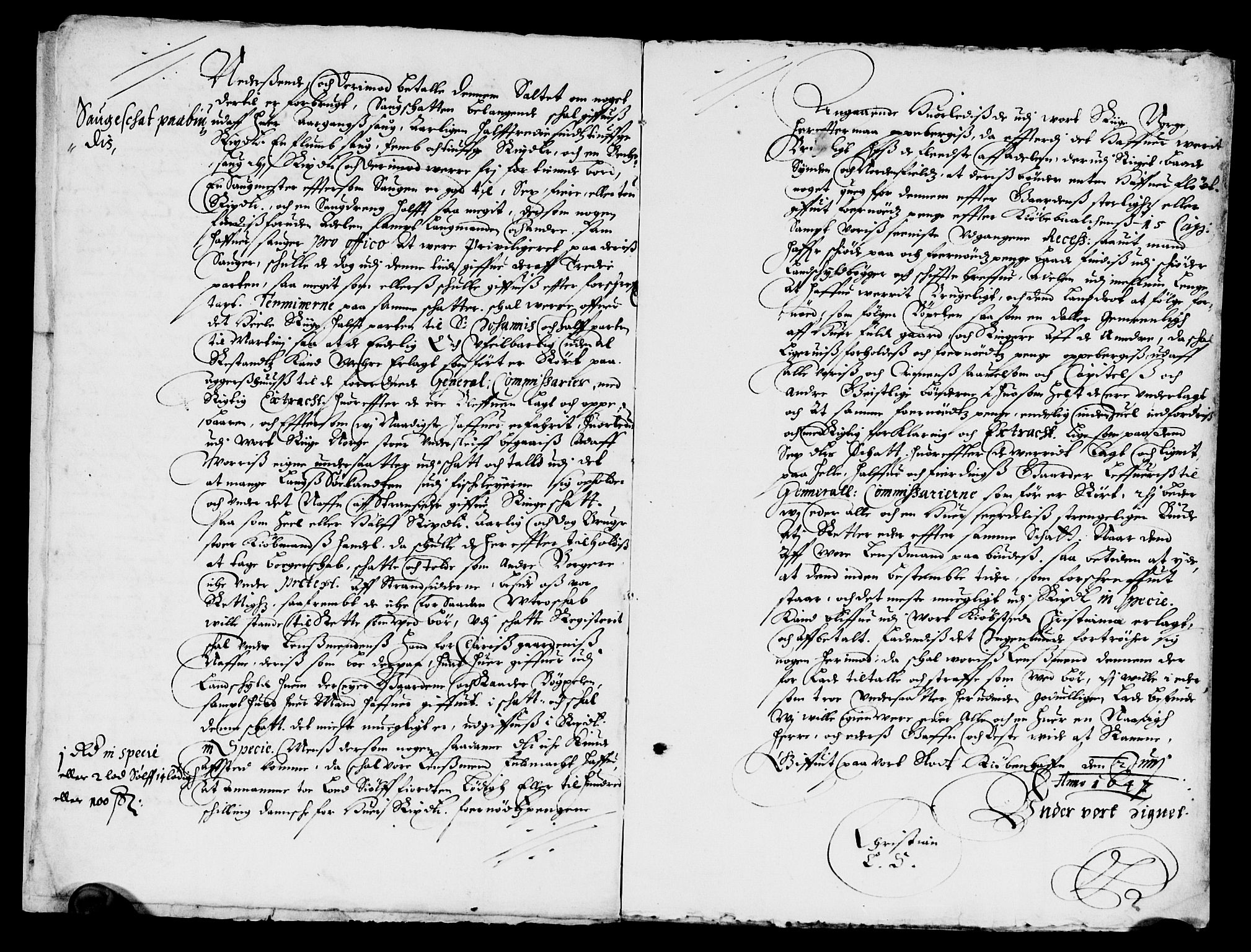 Rentekammeret inntil 1814, Reviderte regnskaper, Lensregnskaper, AV/RA-EA-5023/R/Rb/Rbw/L0090: Trondheim len, 1647-1648