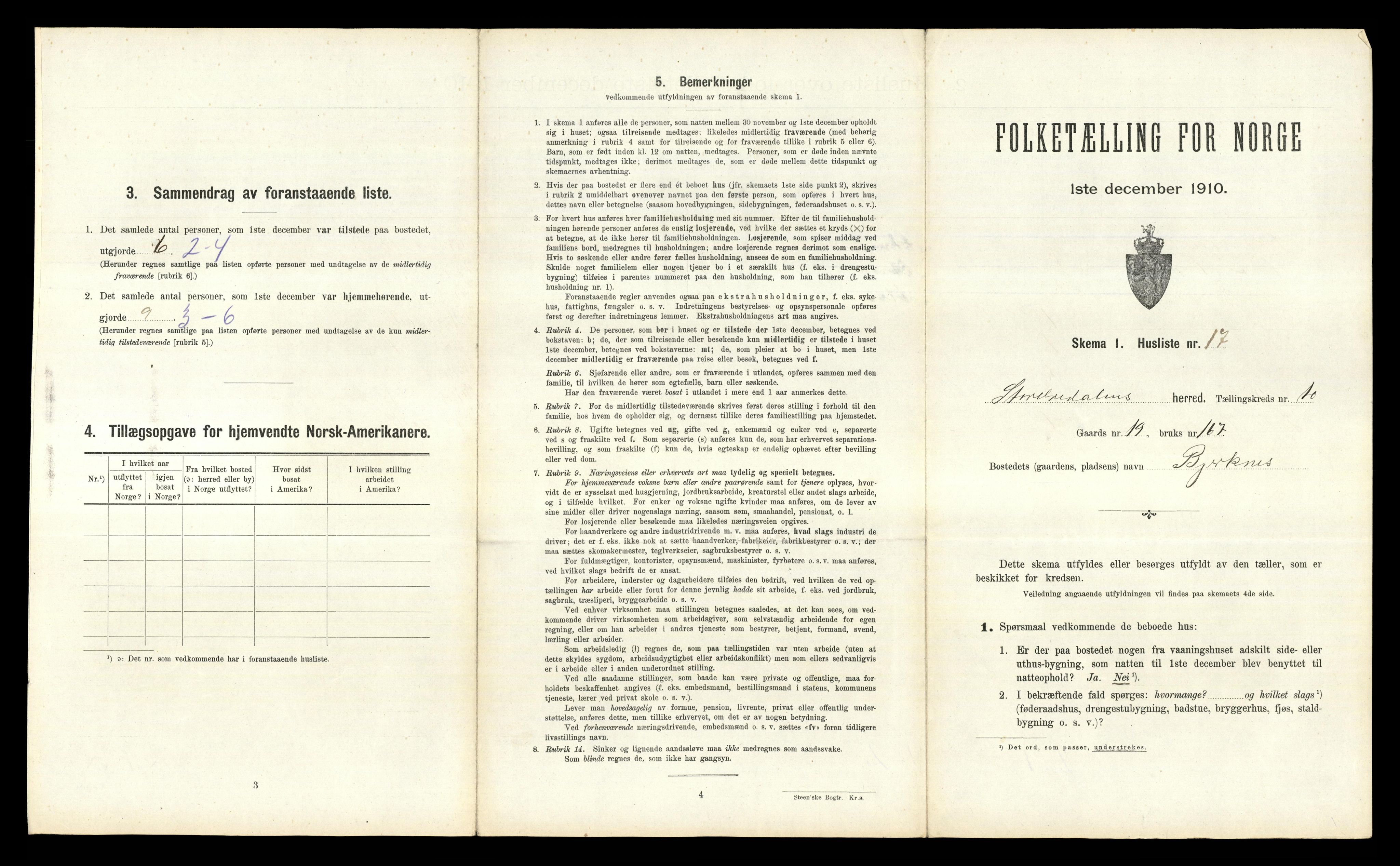 RA, Folketelling 1910 for 0430 Stor-Elvdal herred, 1910, s. 1159