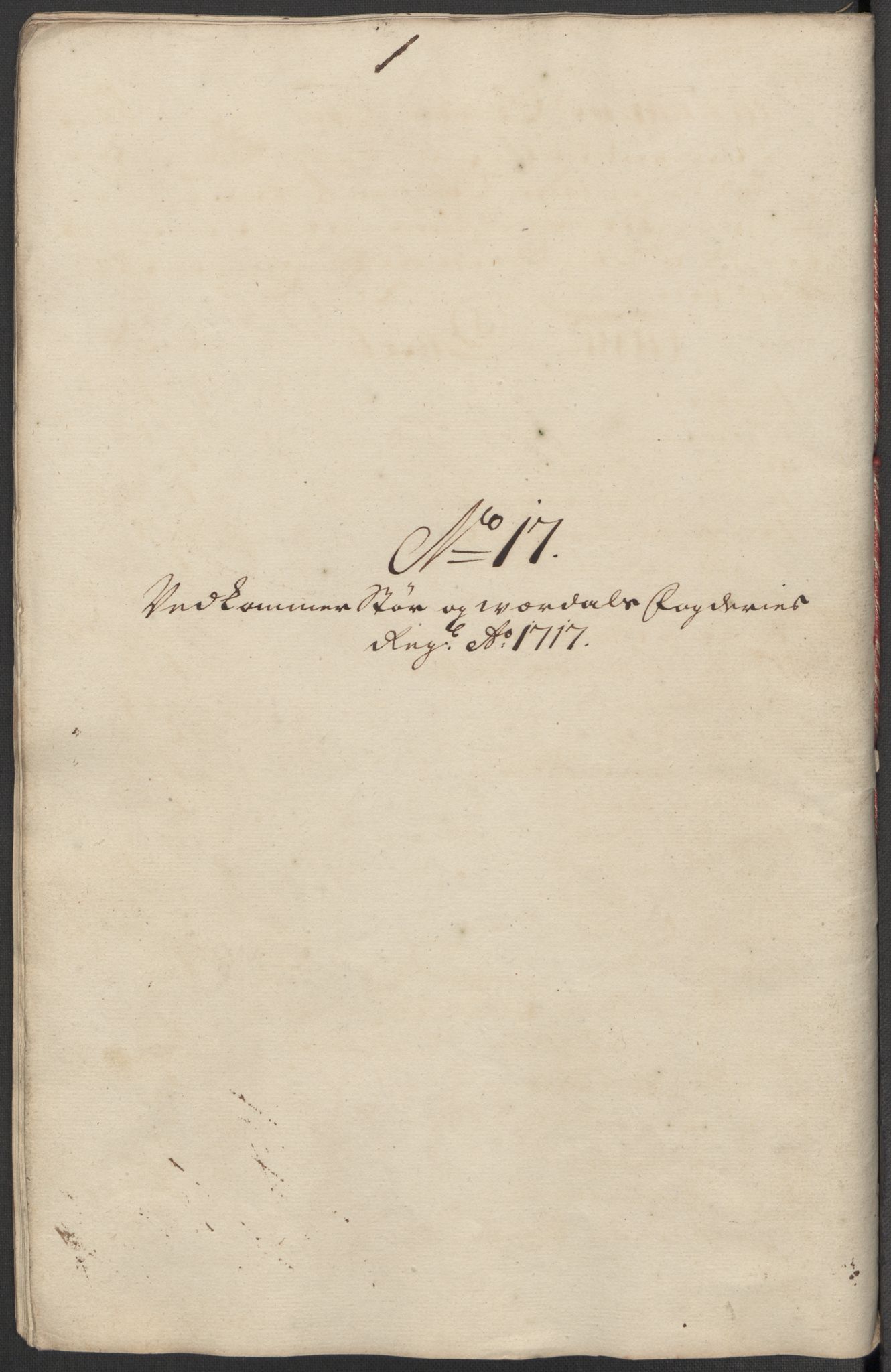 Rentekammeret inntil 1814, Reviderte regnskaper, Fogderegnskap, RA/EA-4092/R62/L4207: Fogderegnskap Stjørdal og Verdal, 1717, s. 216