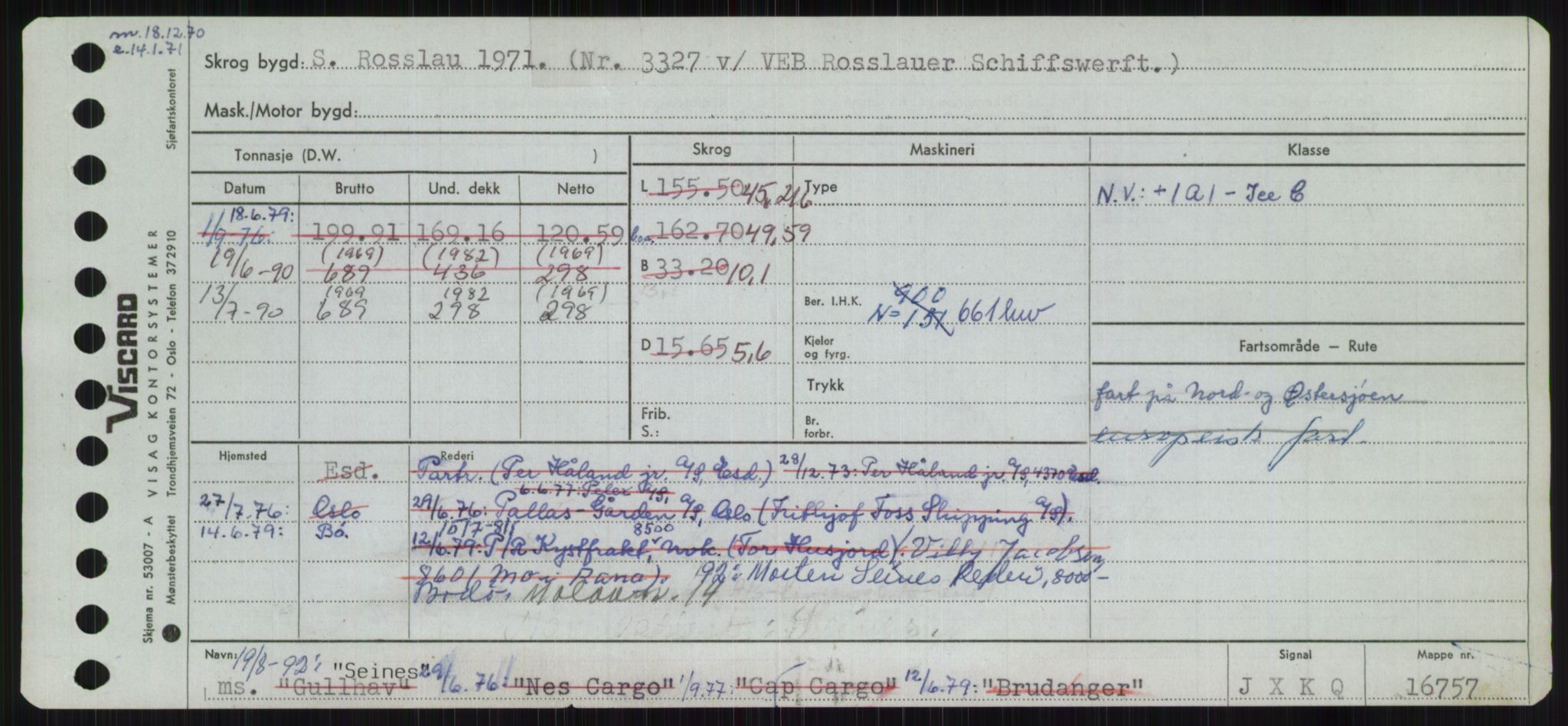 Sjøfartsdirektoratet med forløpere, Skipsmålingen, AV/RA-S-1627/H/Ha/L0005/0001: Fartøy, S-Sven / Fartøy, S-Skji, s. 275