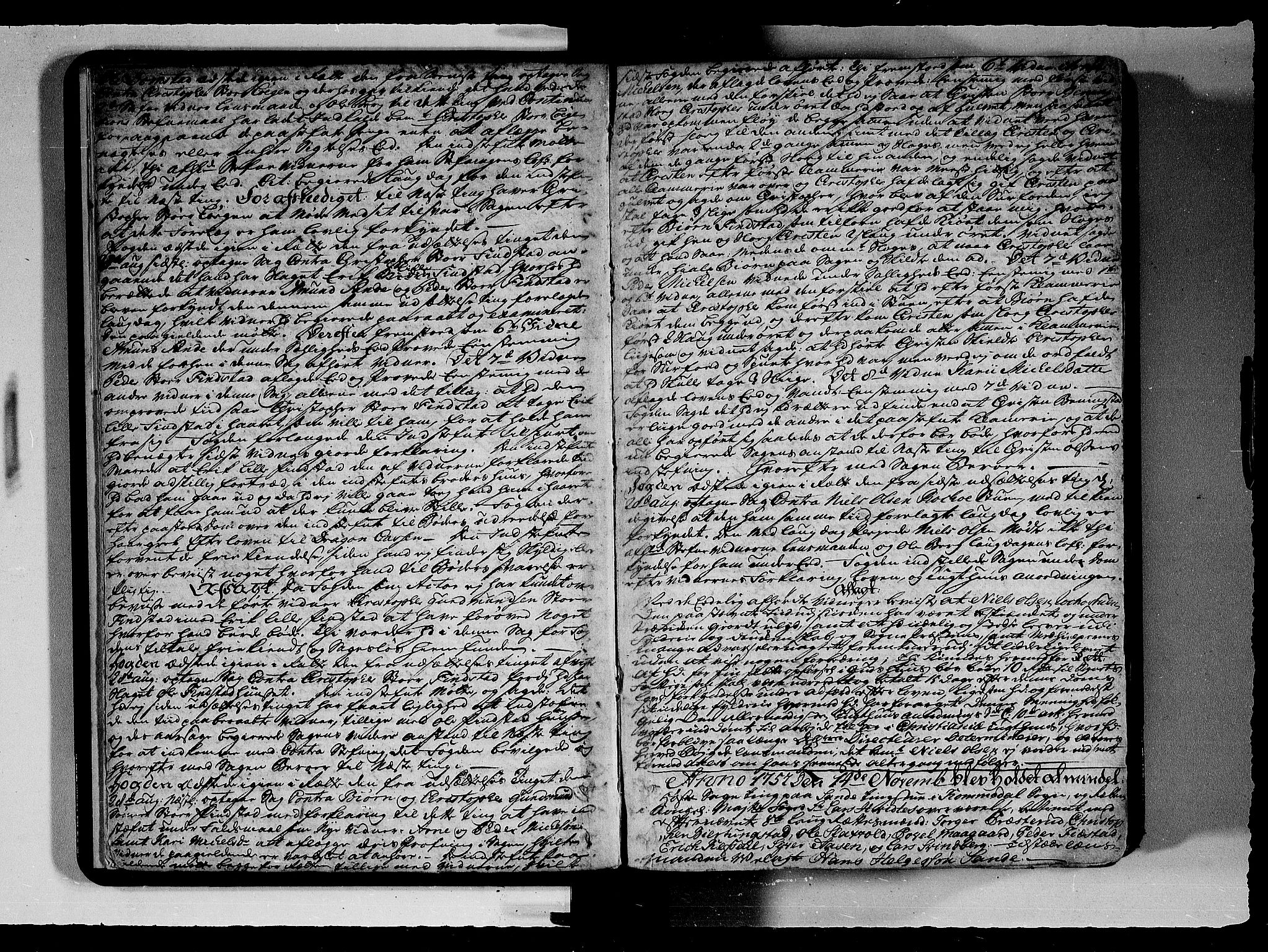 Hedemarken sorenskriveri, SAH/TING-034/G/Gb/L0048A: Tingbok, 1752-1754, s. 11b-12a