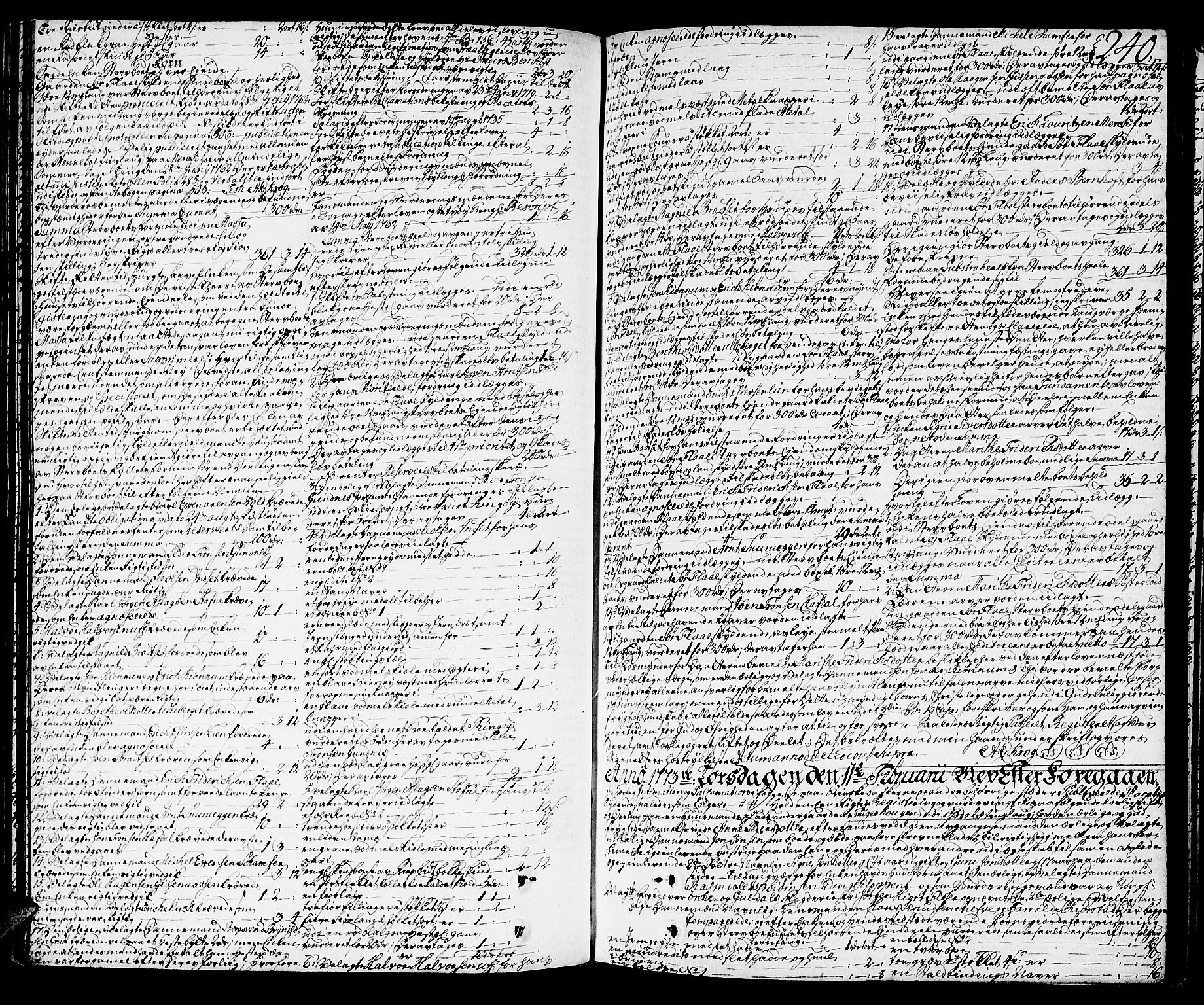 Orkdal sorenskriveri, SAT/A-4169/1/3/3Aa/L0007: Skifteprotokoller, 1767-1782, s. 239b-240a