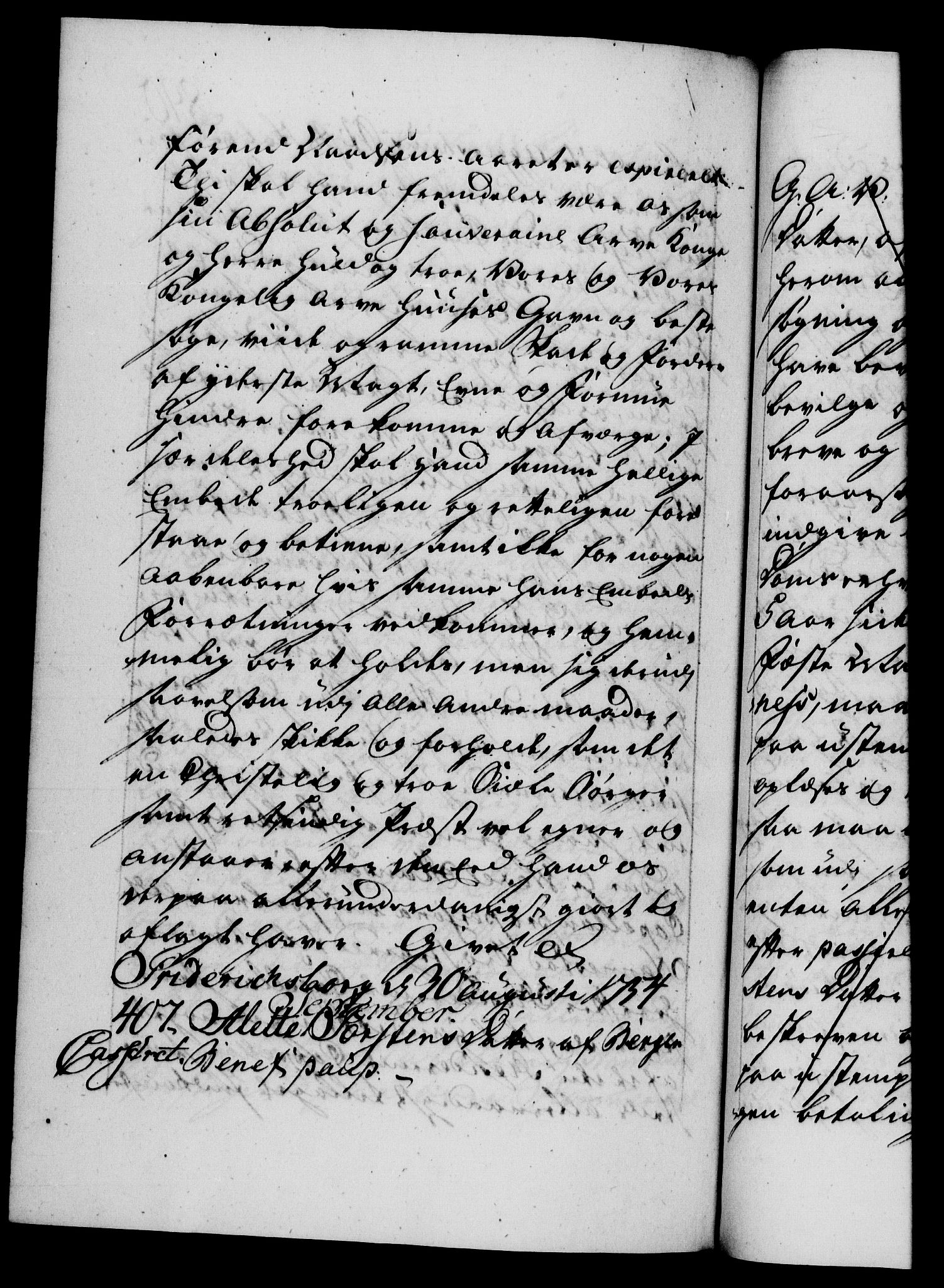 Danske Kanselli 1572-1799, RA/EA-3023/F/Fc/Fca/Fcaa/L0038: Norske registre, 1753-1754, s. 890b