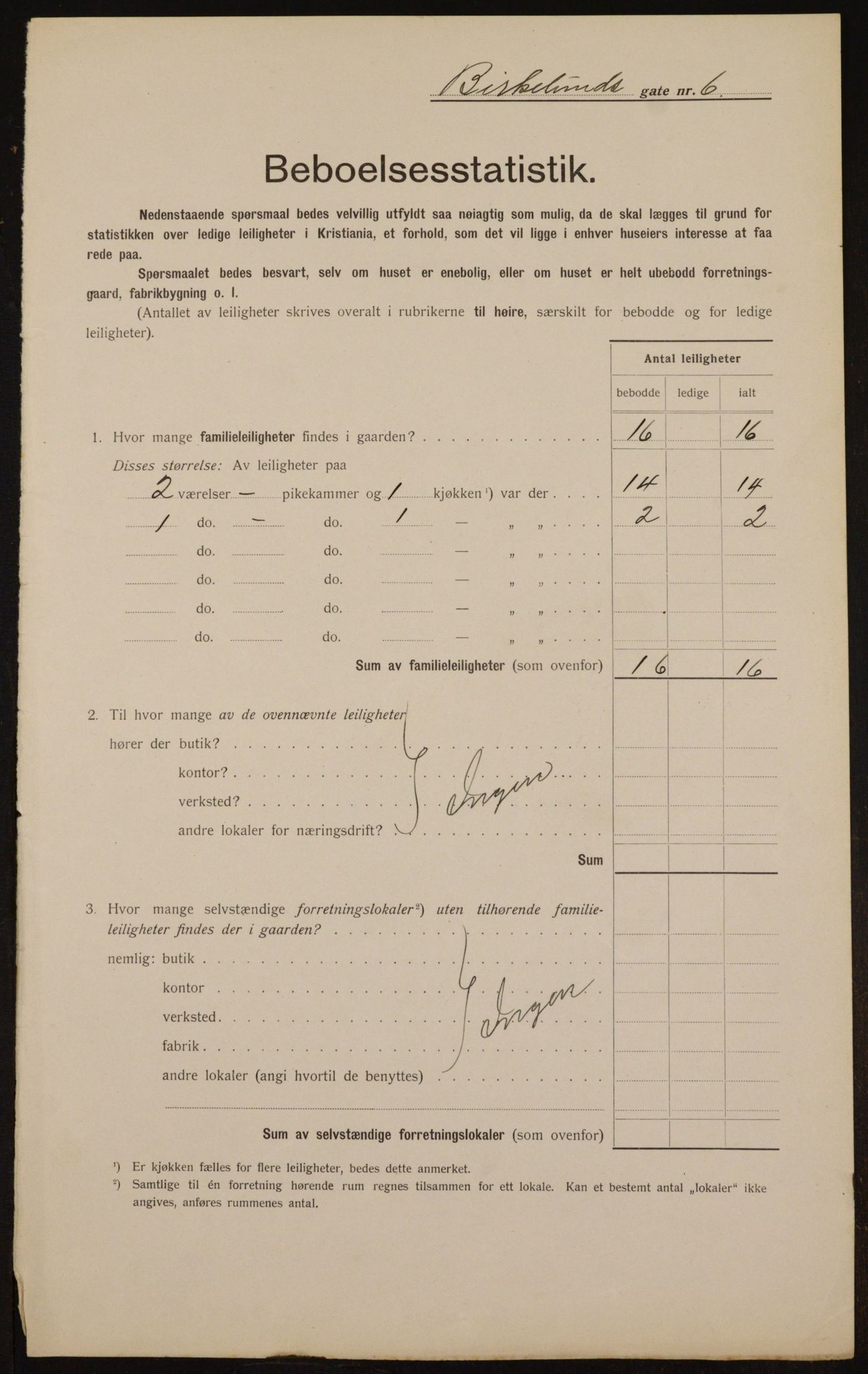 OBA, Kommunal folketelling 1.2.1912 for Kristiania, 1912, s. 5189