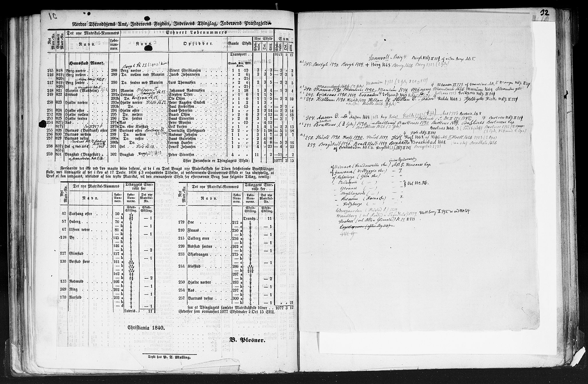 Rygh, RA/PA-0034/F/Fb/L0015/0001: Matrikkelen for 1838 / Matrikkelen for 1838 - Nordre Trondhjems amt (Nord-Trøndelag fylke), 1838, s. 31b