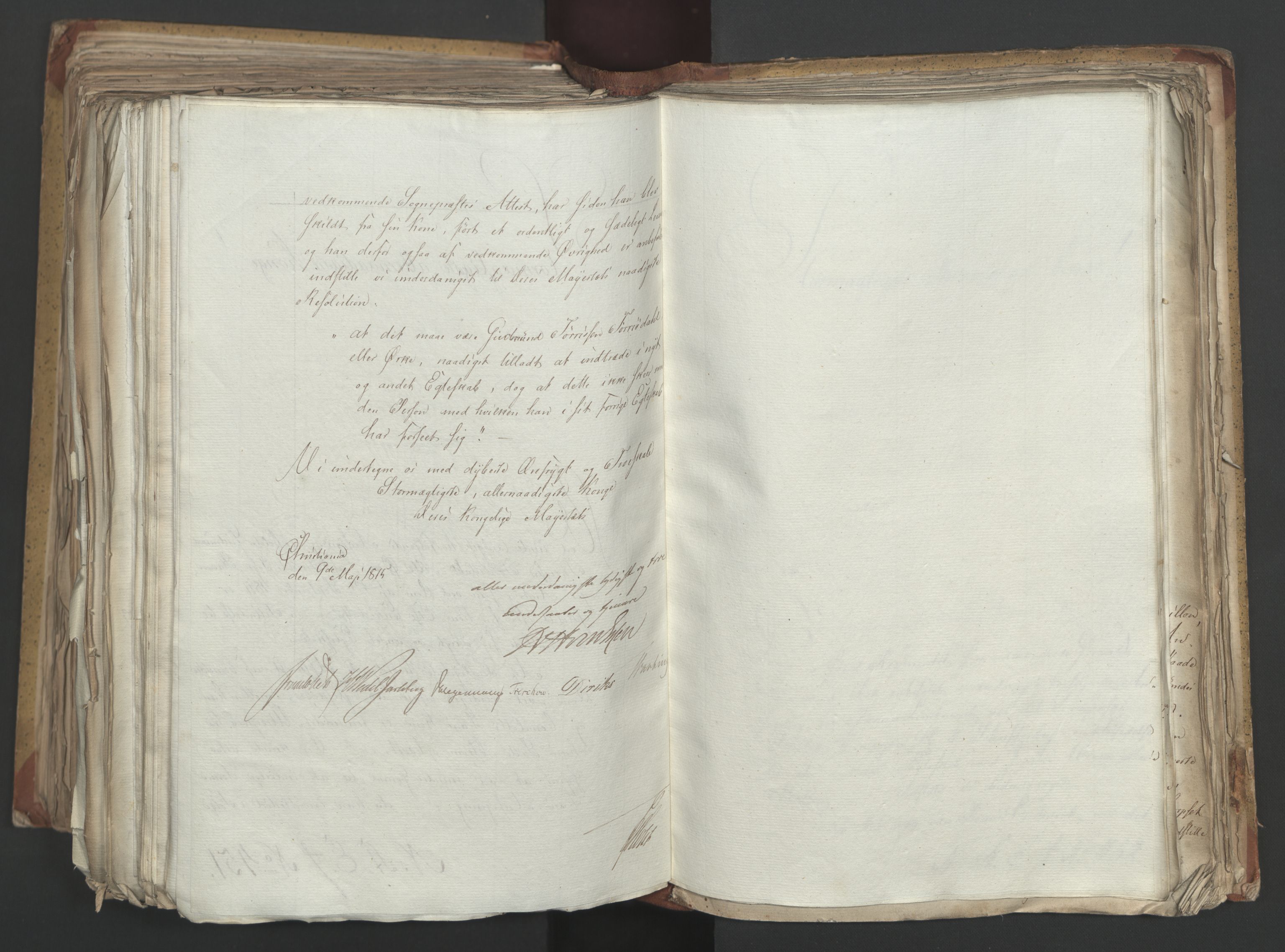 Statsrådsavdelingen i Stockholm, AV/RA-S-1003/D/Da/L0002: Regjeringsinnstillinger nr. 263-518, 1815, s. 426