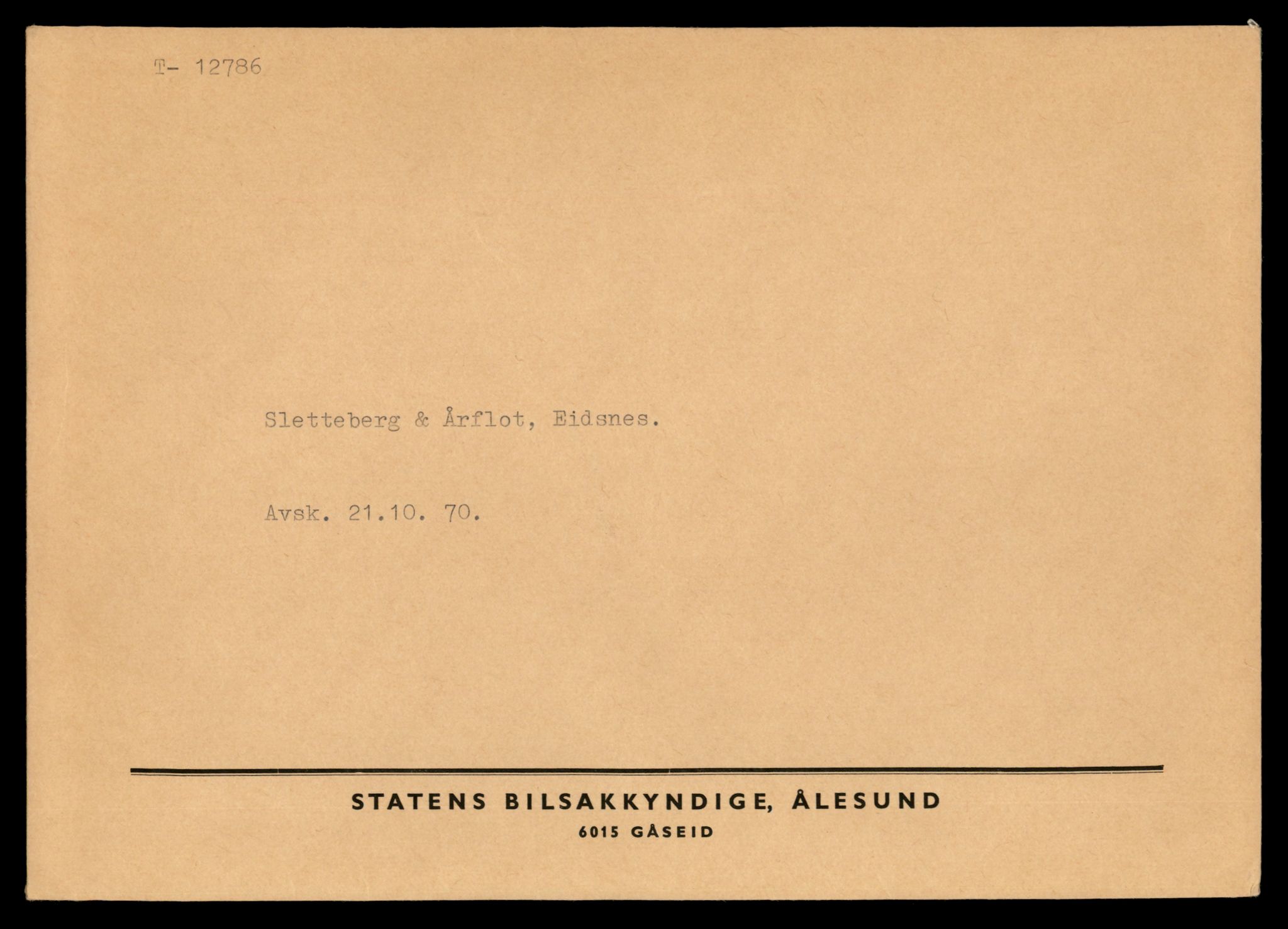 Møre og Romsdal vegkontor - Ålesund trafikkstasjon, AV/SAT-A-4099/F/Fe/L0035: Registreringskort for kjøretøy T 12653 - T 12829, 1927-1998, s. 2282