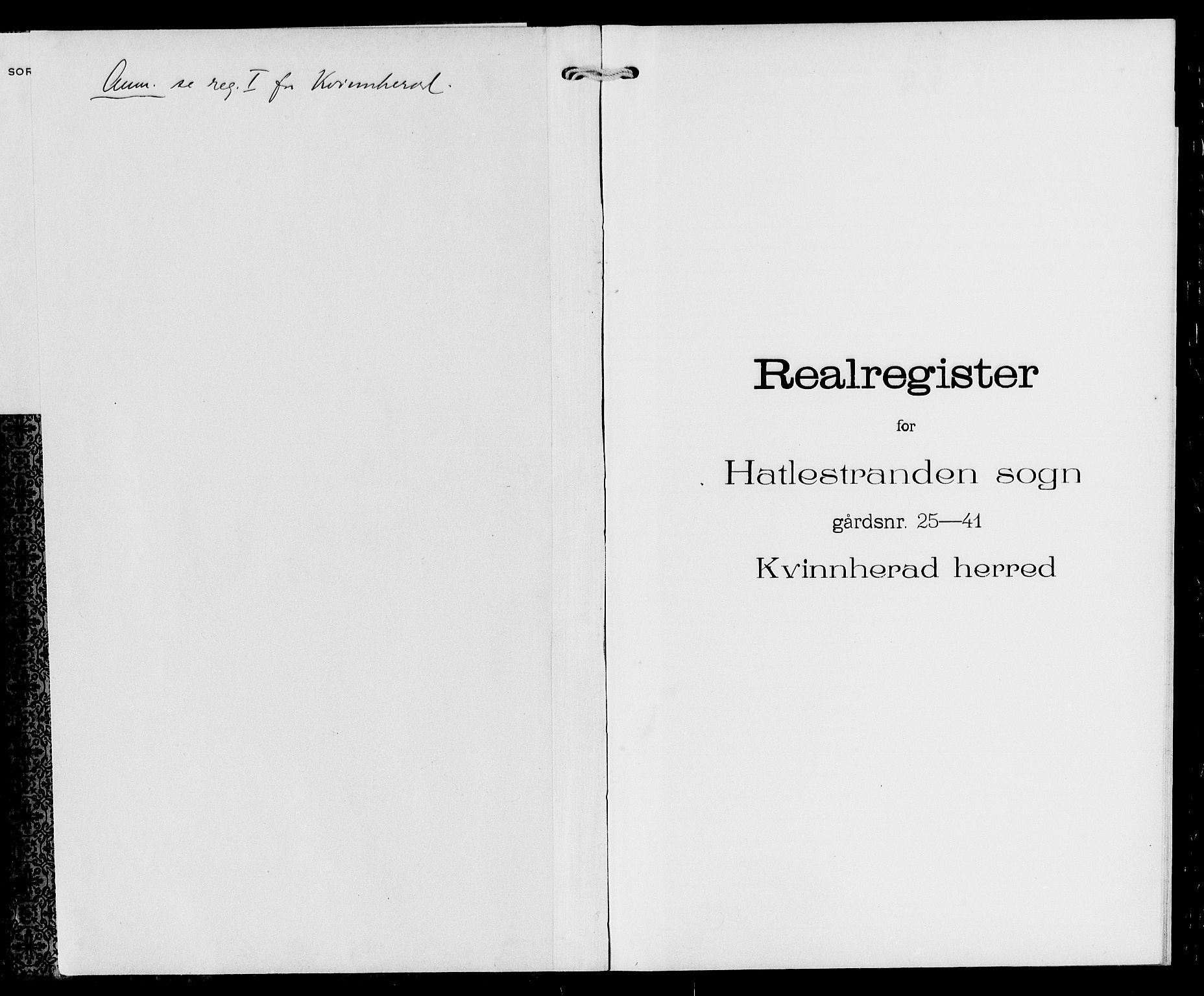 Sunnhordland sorenskrivar, SAB/A-2401/1/G/Ga/Gae/L0006: Panteregister nr. II.A.e.6, 1921-1950