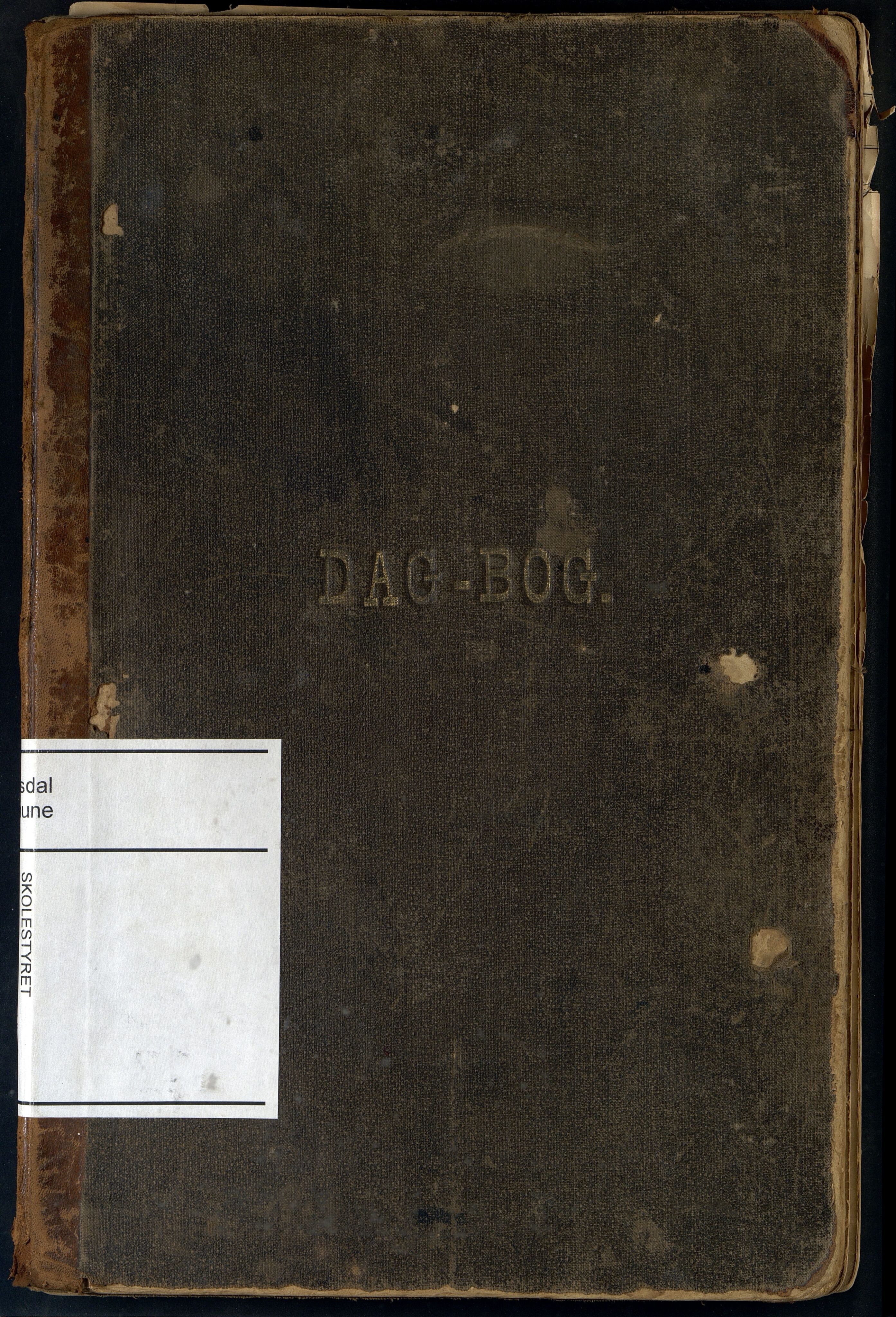 Kvinesdal kommune - Førland Skole, ARKSOR/1037KG553/I/L0002: Dagbok. Også for skolene Moi, Førland, Motland, Åse, Dyrli, Dyrstad, 1892-1930