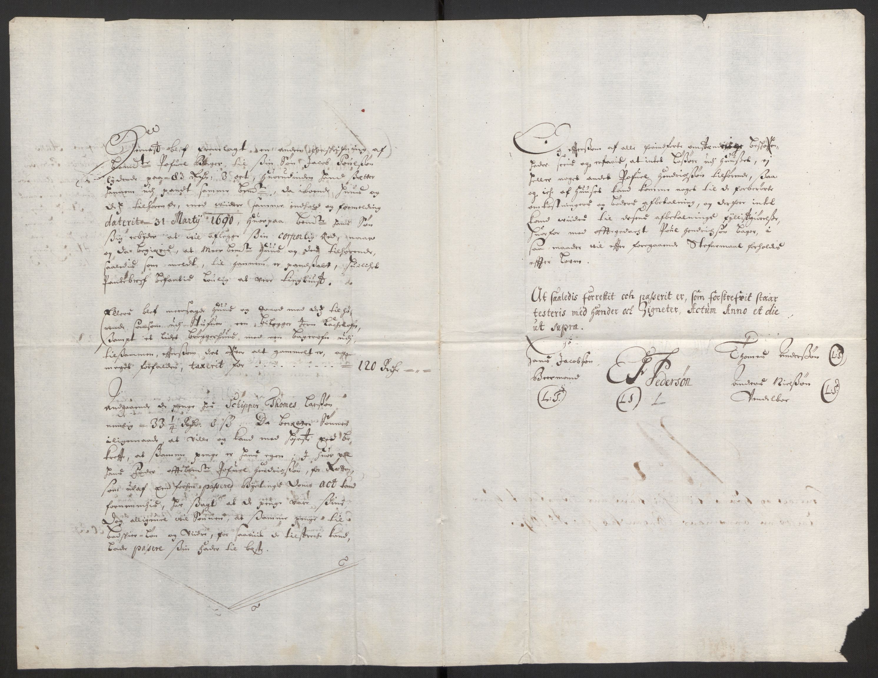 Rentekammeret inntil 1814, Reviderte regnskaper, Byregnskaper, AV/RA-EA-4066/R/Rm/L0285: [M18] Sikt og sakefall, 1681-1718, s. 191