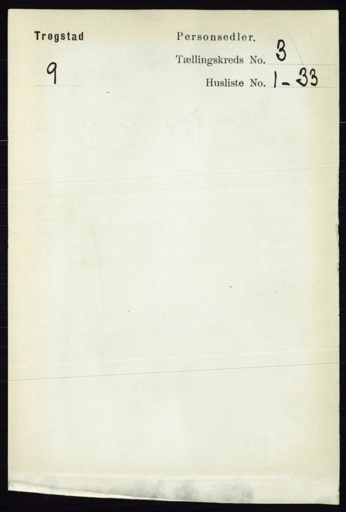 RA, Folketelling 1891 for 0122 Trøgstad herred, 1891, s. 1119