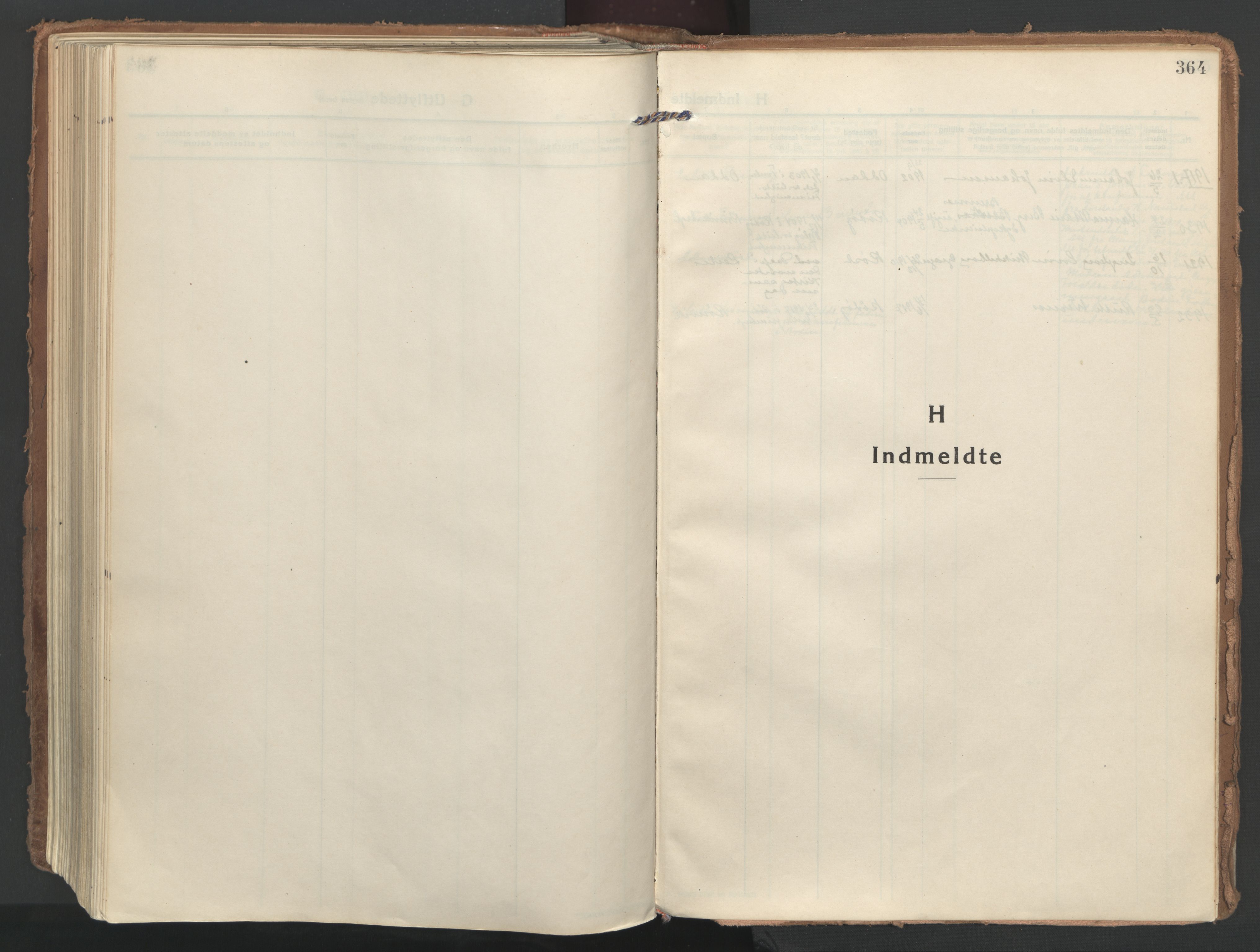 Ministerialprotokoller, klokkerbøker og fødselsregistre - Nordland, SAT/A-1459/802/L0060: Ministerialbok nr. 802A07, 1916-1933, s. 364