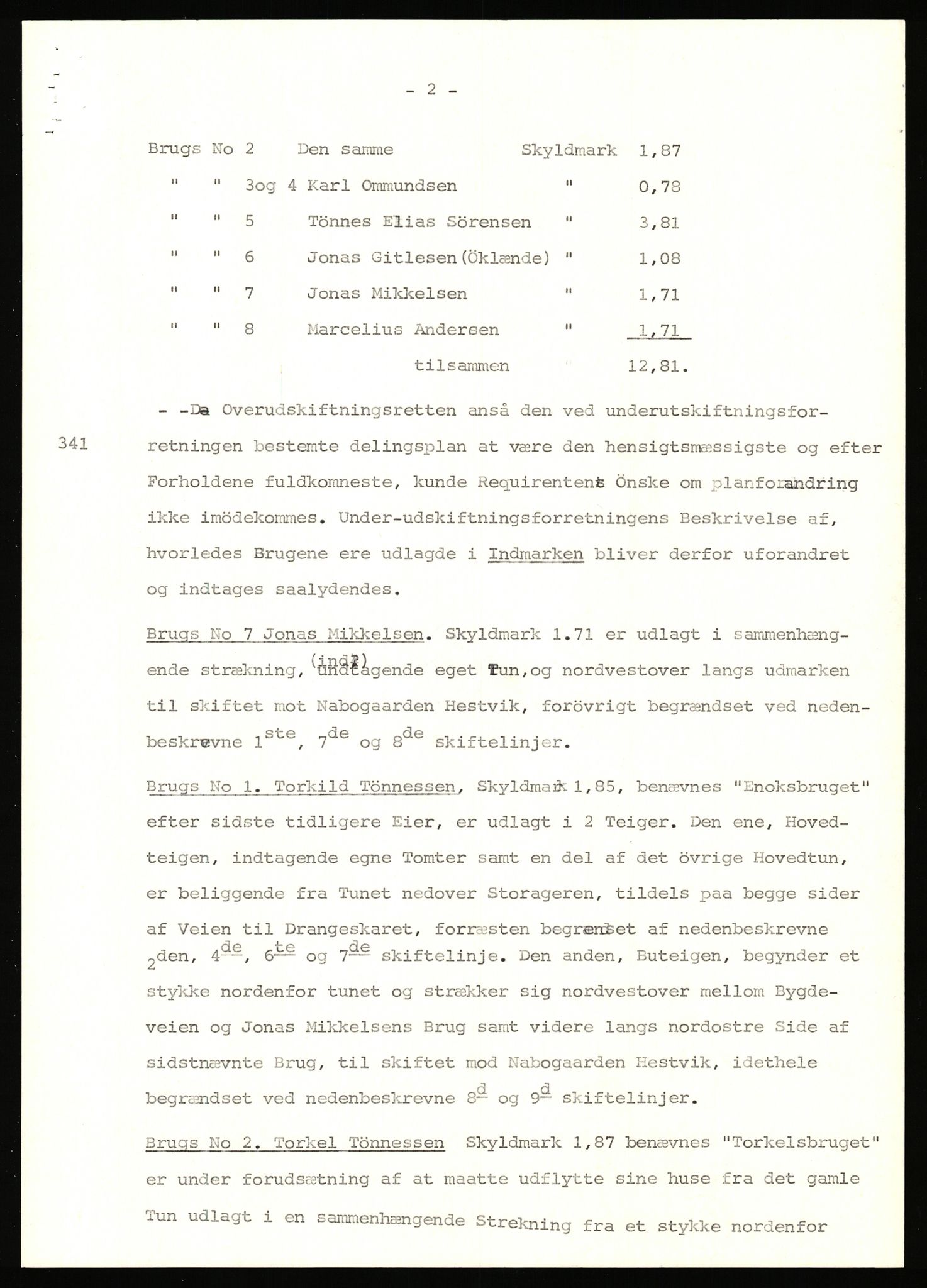 Statsarkivet i Stavanger, AV/SAST-A-101971/03/Y/Yj/L0061: Avskrifter sortert etter gårdsnavn: Møgedal - Nes, 1750-1930, s. 4