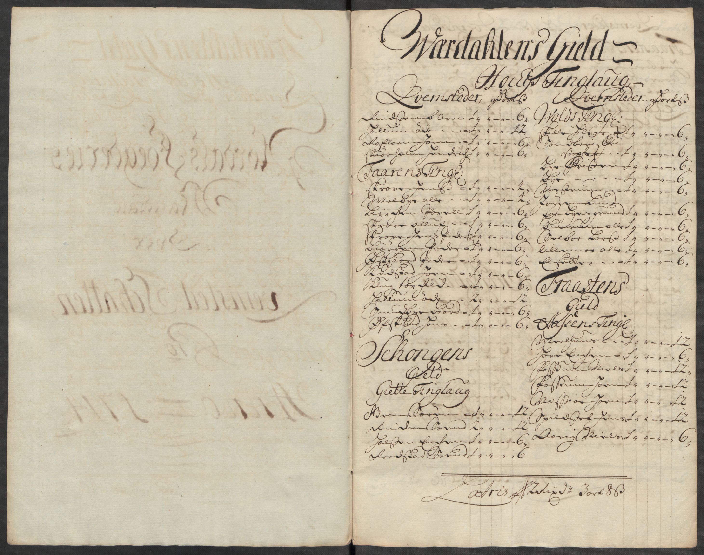 Rentekammeret inntil 1814, Reviderte regnskaper, Fogderegnskap, RA/EA-4092/R62/L4204: Fogderegnskap Stjørdal og Verdal, 1714, s. 131