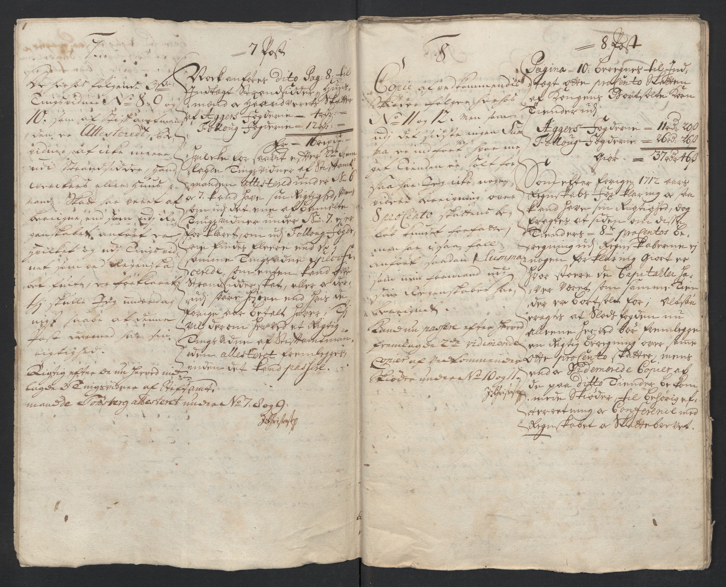 Rentekammeret inntil 1814, Reviderte regnskaper, Fogderegnskap, AV/RA-EA-4092/R10/L0452: Fogderegnskap Aker og Follo, 1714, s. 7