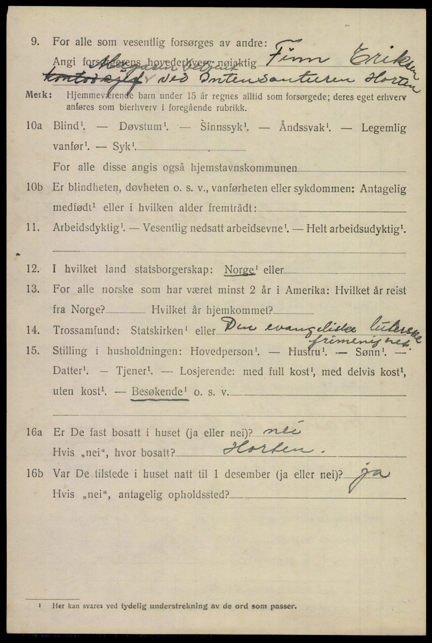 SAKO, Folketelling 1920 for 0719 Andebu herred, 1920, s. 5123