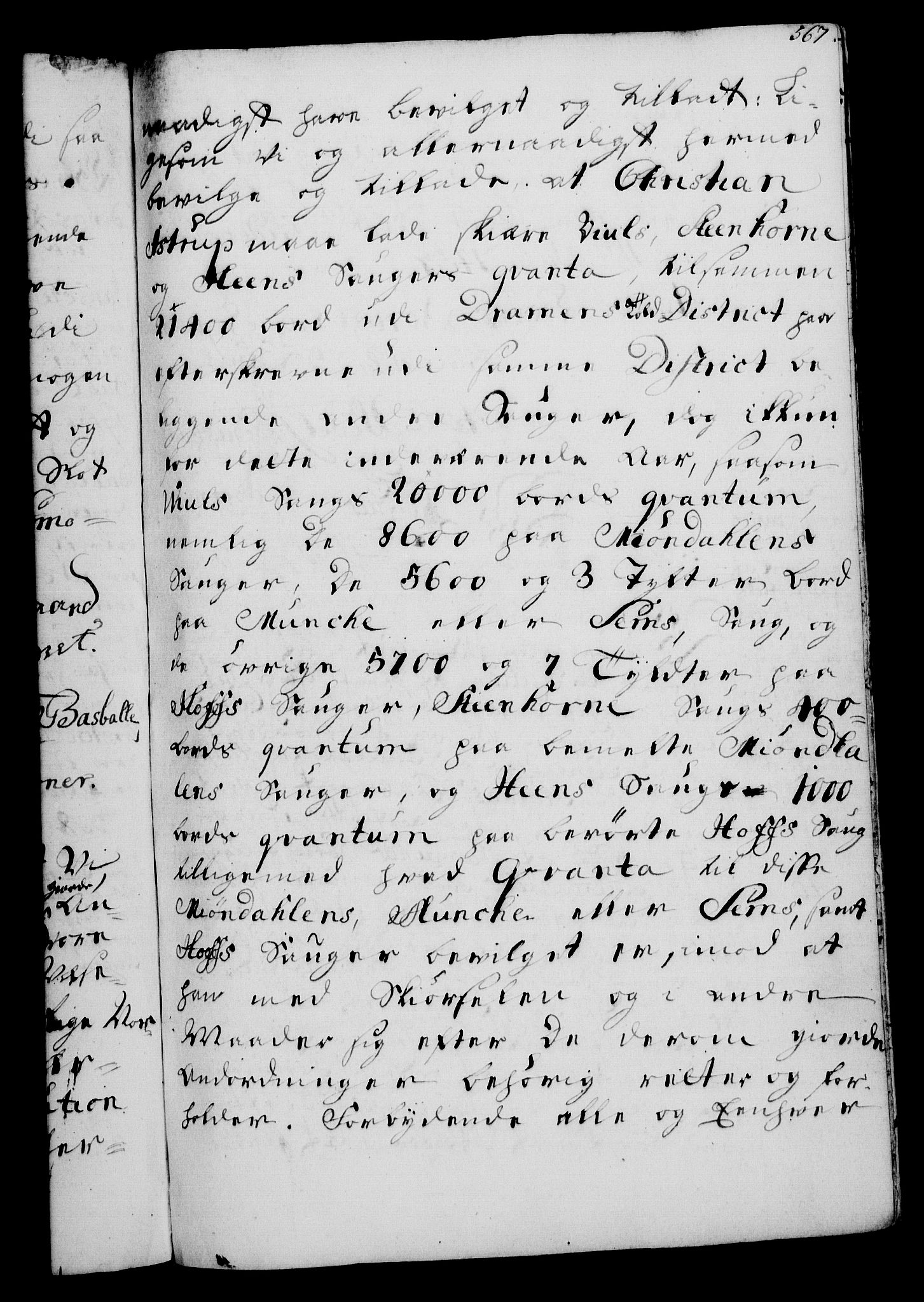 Rentekammeret, Kammerkanselliet, RA/EA-3111/G/Gg/Gga/L0006: Norsk ekspedisjonsprotokoll med register (merket RK 53.6), 1749-1759, s. 567