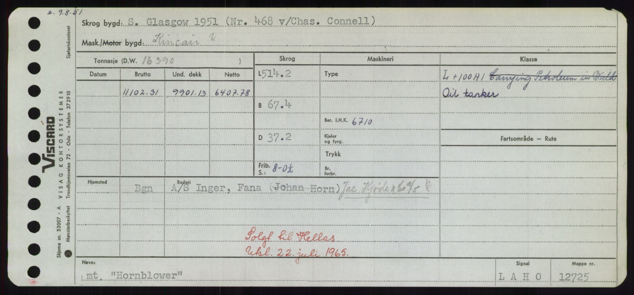 Sjøfartsdirektoratet med forløpere, Skipsmålingen, RA/S-1627/H/Hd/L0017: Fartøy, Holi-Hå, s. 81