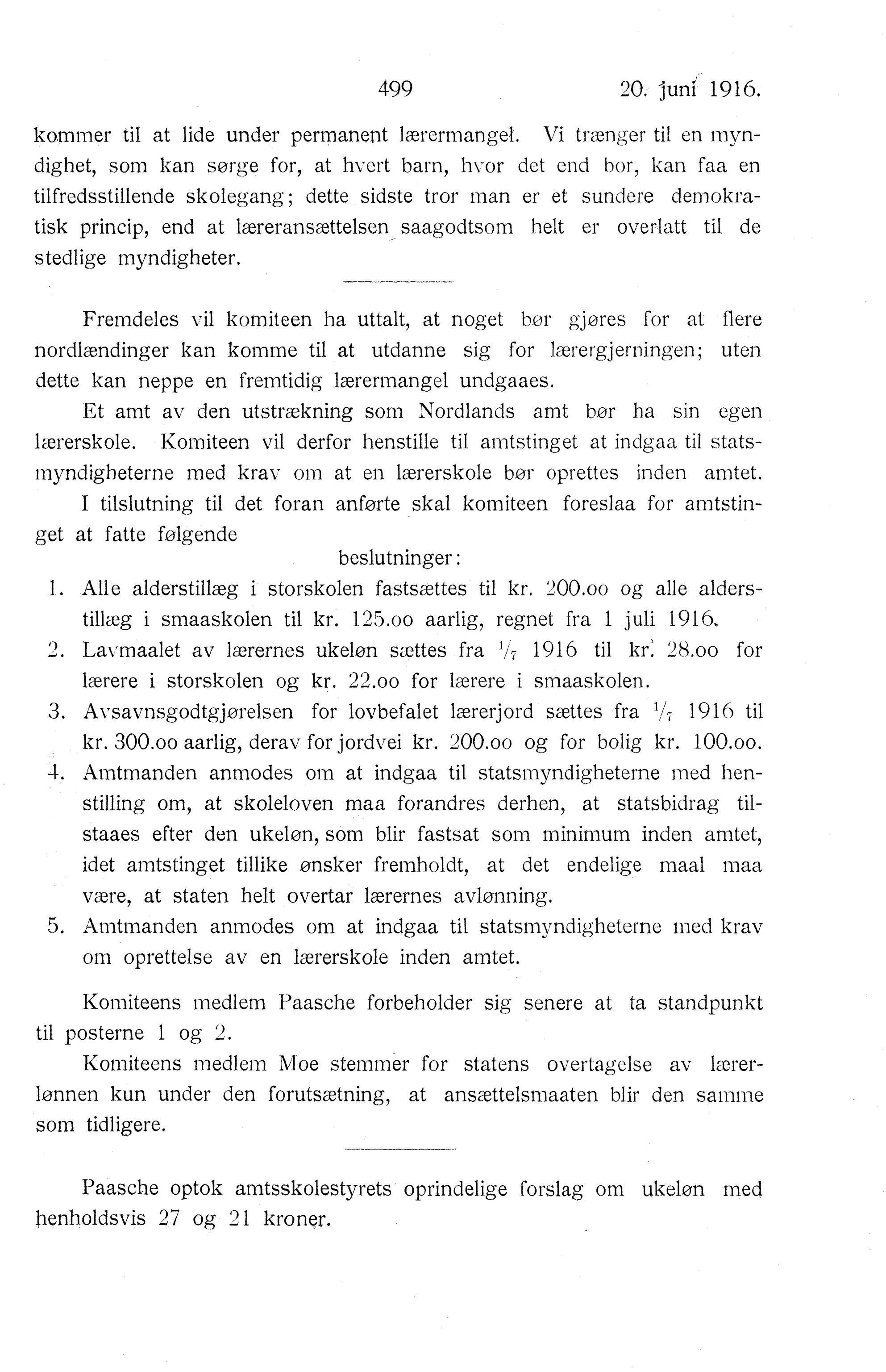 Nordland Fylkeskommune. Fylkestinget, AIN/NFK-17/176/A/Ac/L0039: Fylkestingsforhandlinger 1916, 1916