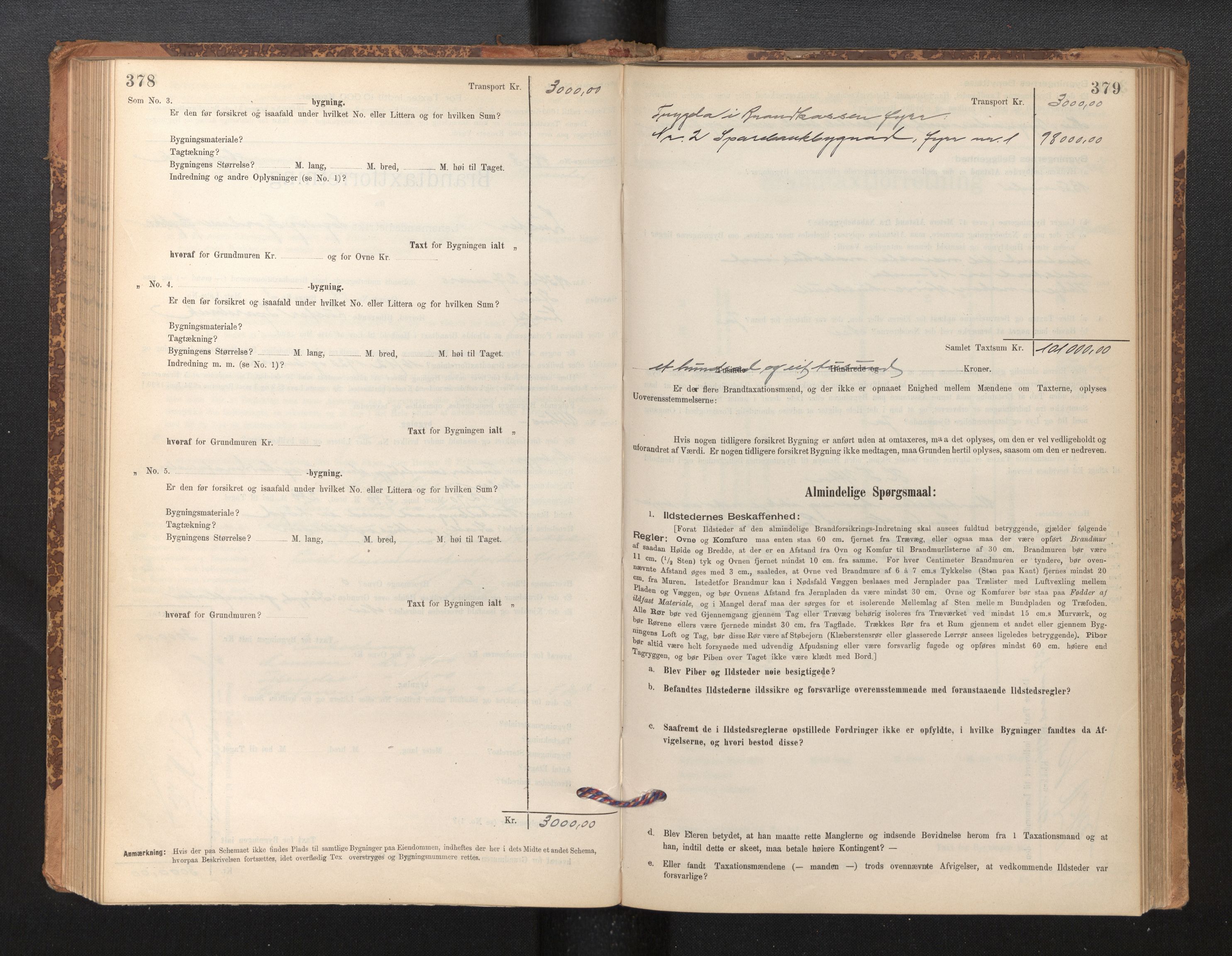 Lensmannen i Luster, SAB/A-29301/0012/L0007: Branntakstprotokoll, skjematakst, 1895-1935, s. 378-379