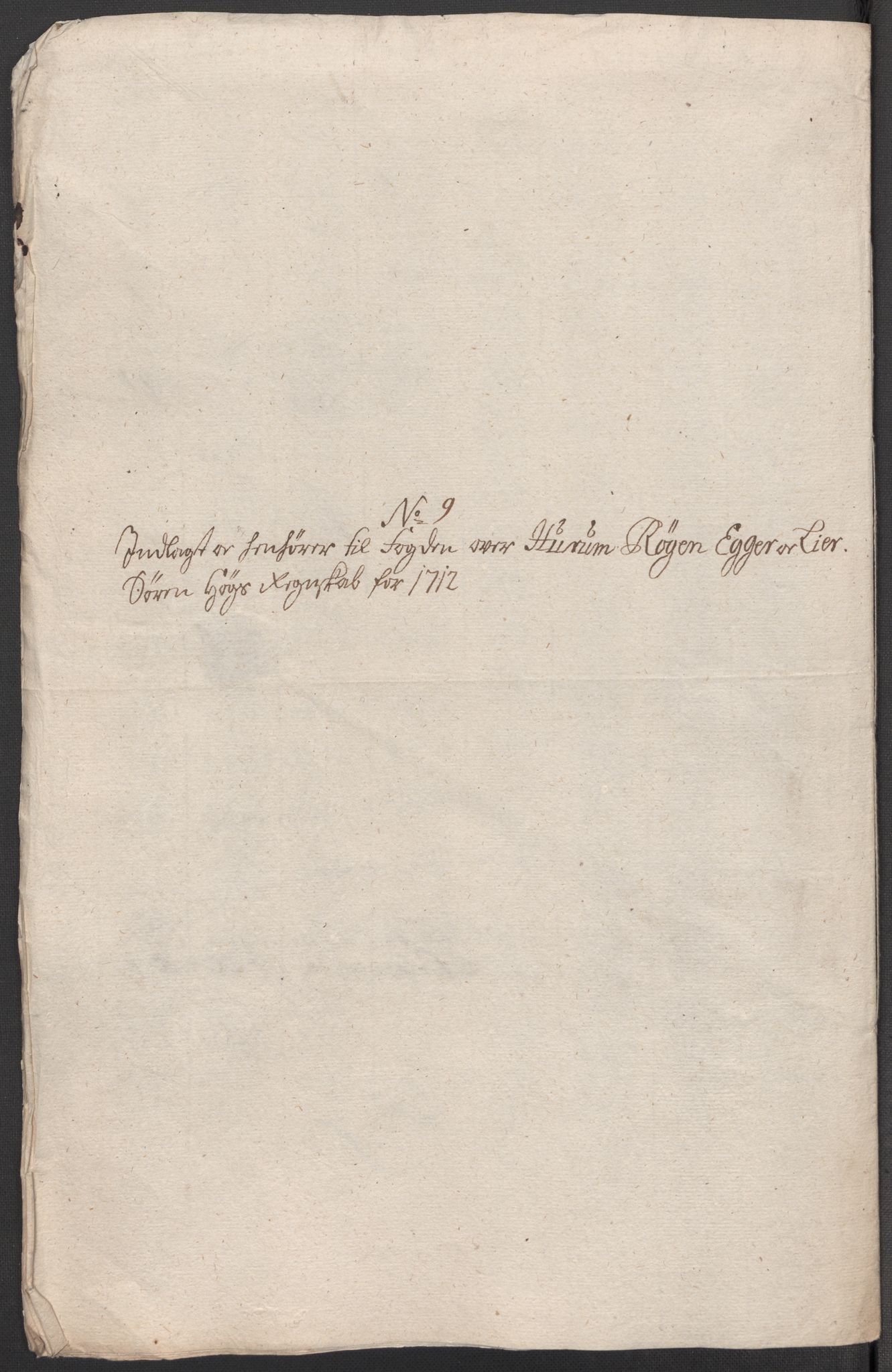 Rentekammeret inntil 1814, Reviderte regnskaper, Fogderegnskap, RA/EA-4092/R31/L1707: Fogderegnskap Hurum, Røyken, Eiker, Lier og Buskerud, 1712, s. 243
