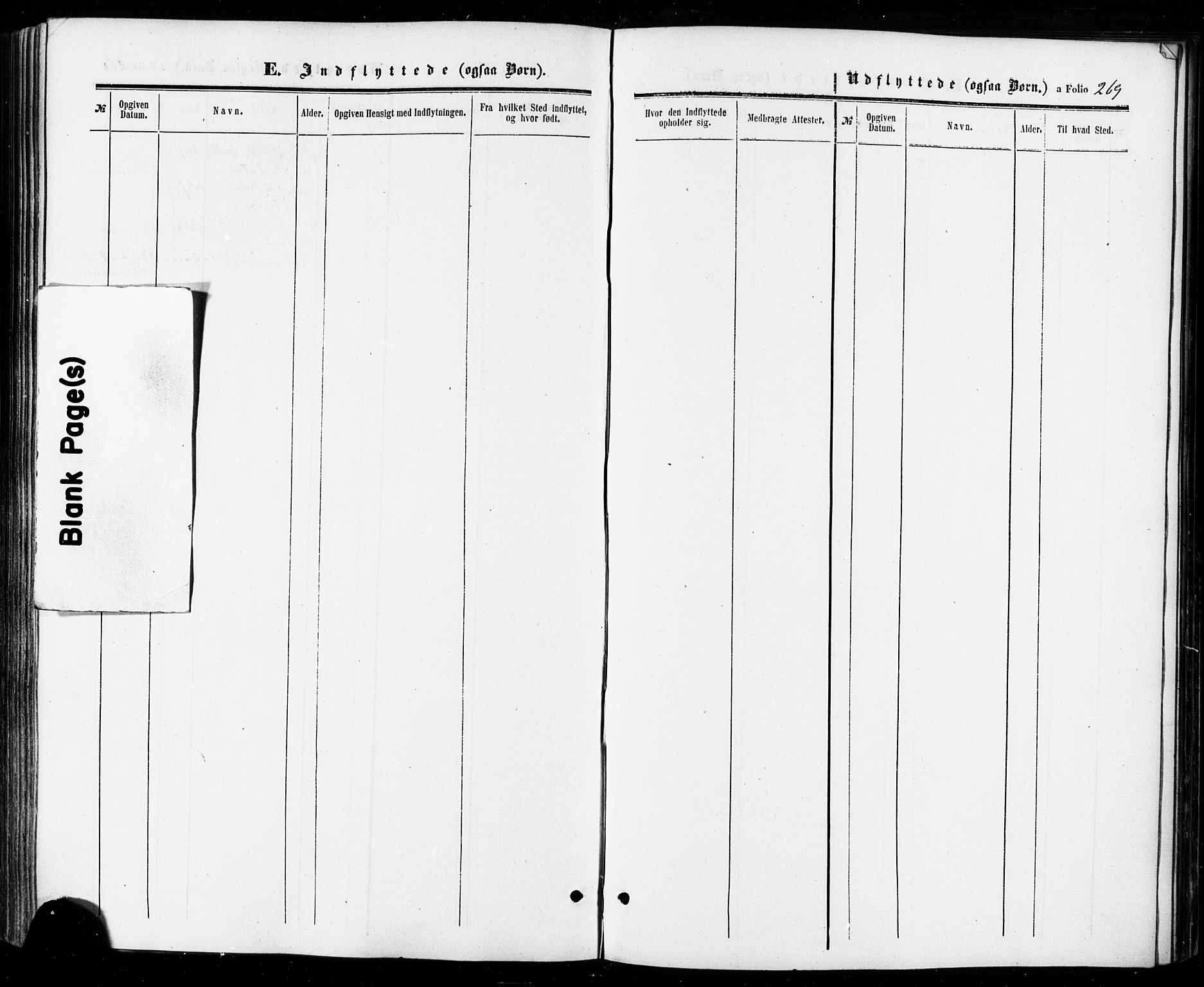 Ministerialprotokoller, klokkerbøker og fødselsregistre - Sør-Trøndelag, SAT/A-1456/672/L0856: Ministerialbok nr. 672A08, 1861-1881, s. 269