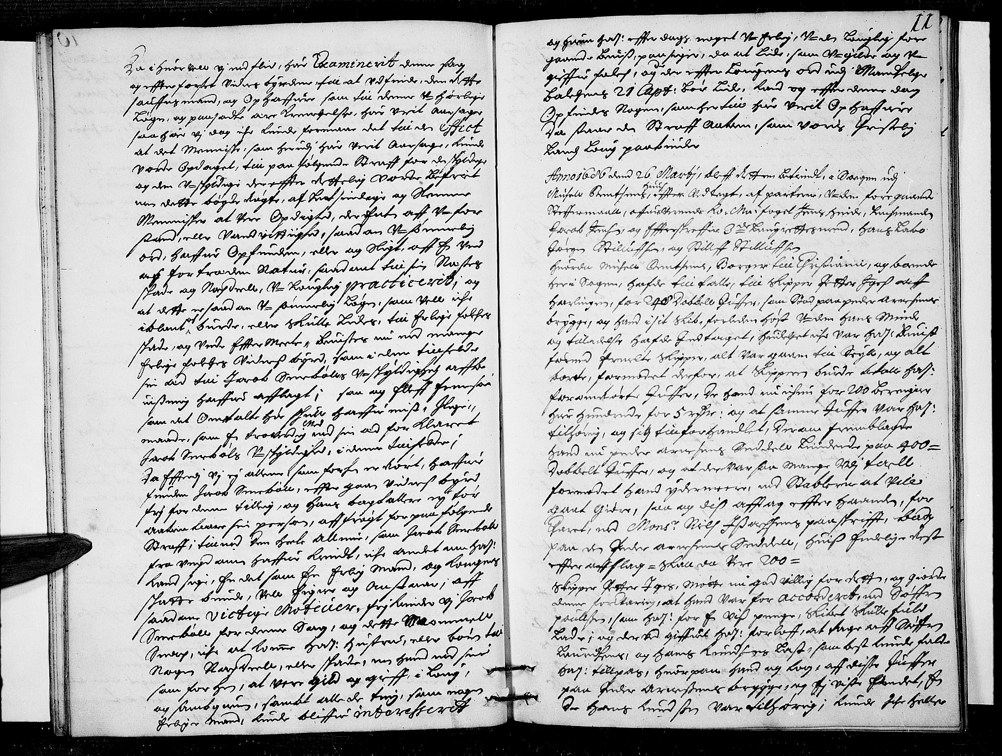 Follo sorenskriveri, AV/SAO-A-10274/F/Fb/Fba/L0021: Tingbok, 1686-1687, s. 10b-11a