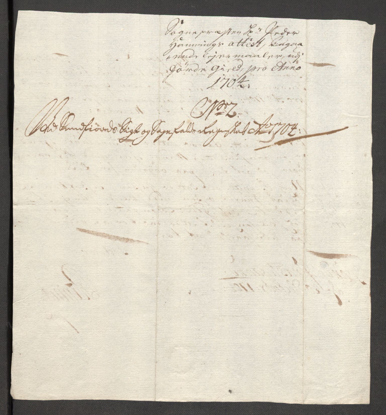 Rentekammeret inntil 1814, Reviderte regnskaper, Fogderegnskap, RA/EA-4092/R53/L3428: Fogderegnskap Sunn- og Nordfjord, 1704, s. 138