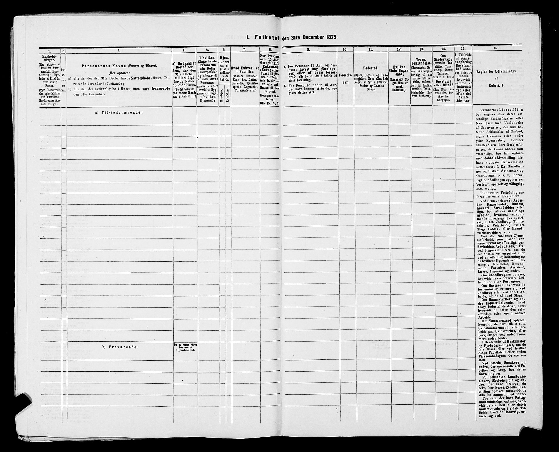 SAST, Folketelling 1875 for 1141P Finnøy prestegjeld, 1875, s. 21