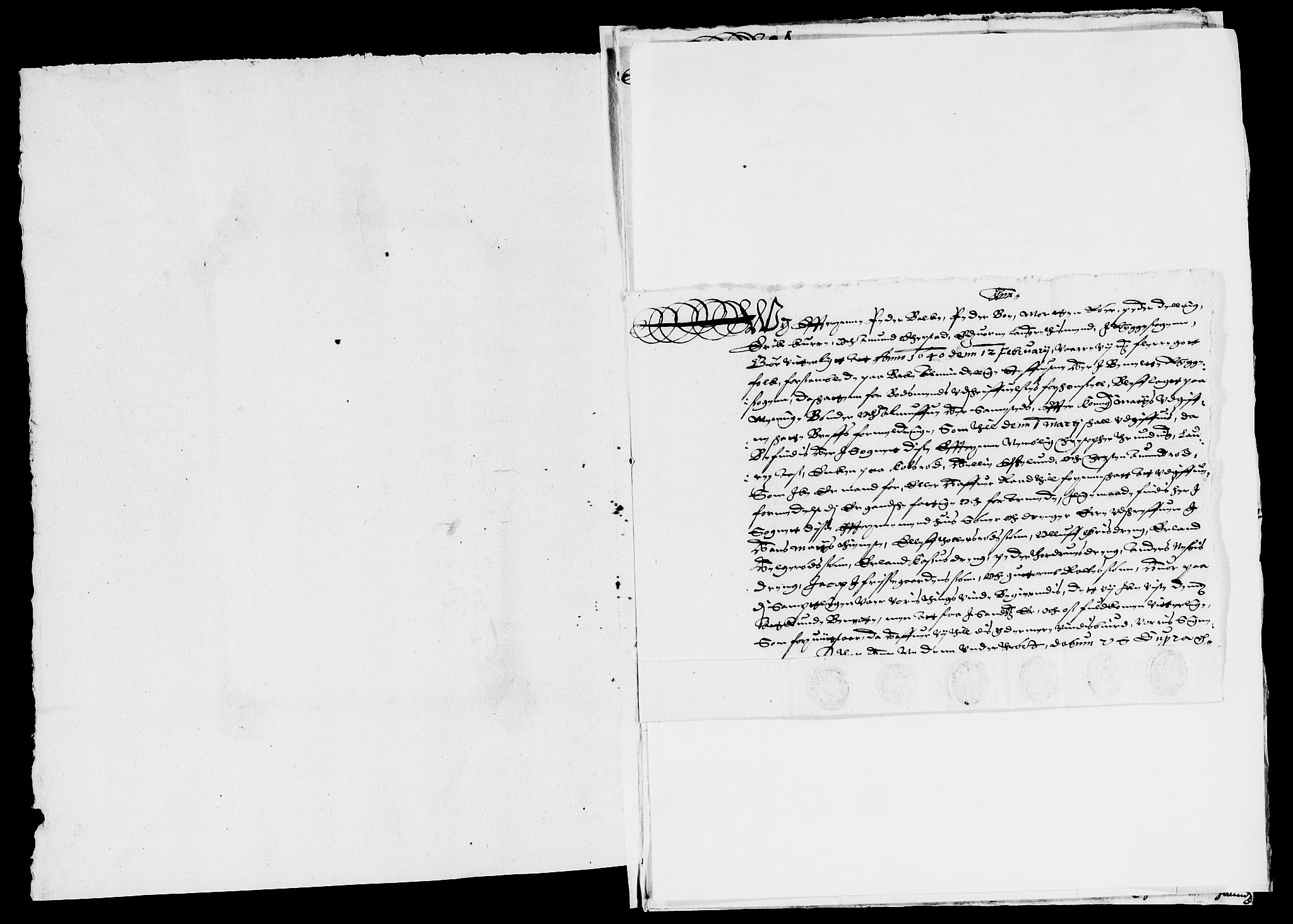 Rentekammeret inntil 1814, Reviderte regnskaper, Lensregnskaper, AV/RA-EA-5023/R/Rb/Rbg/L0005: Verne kloster len, 1639-1642