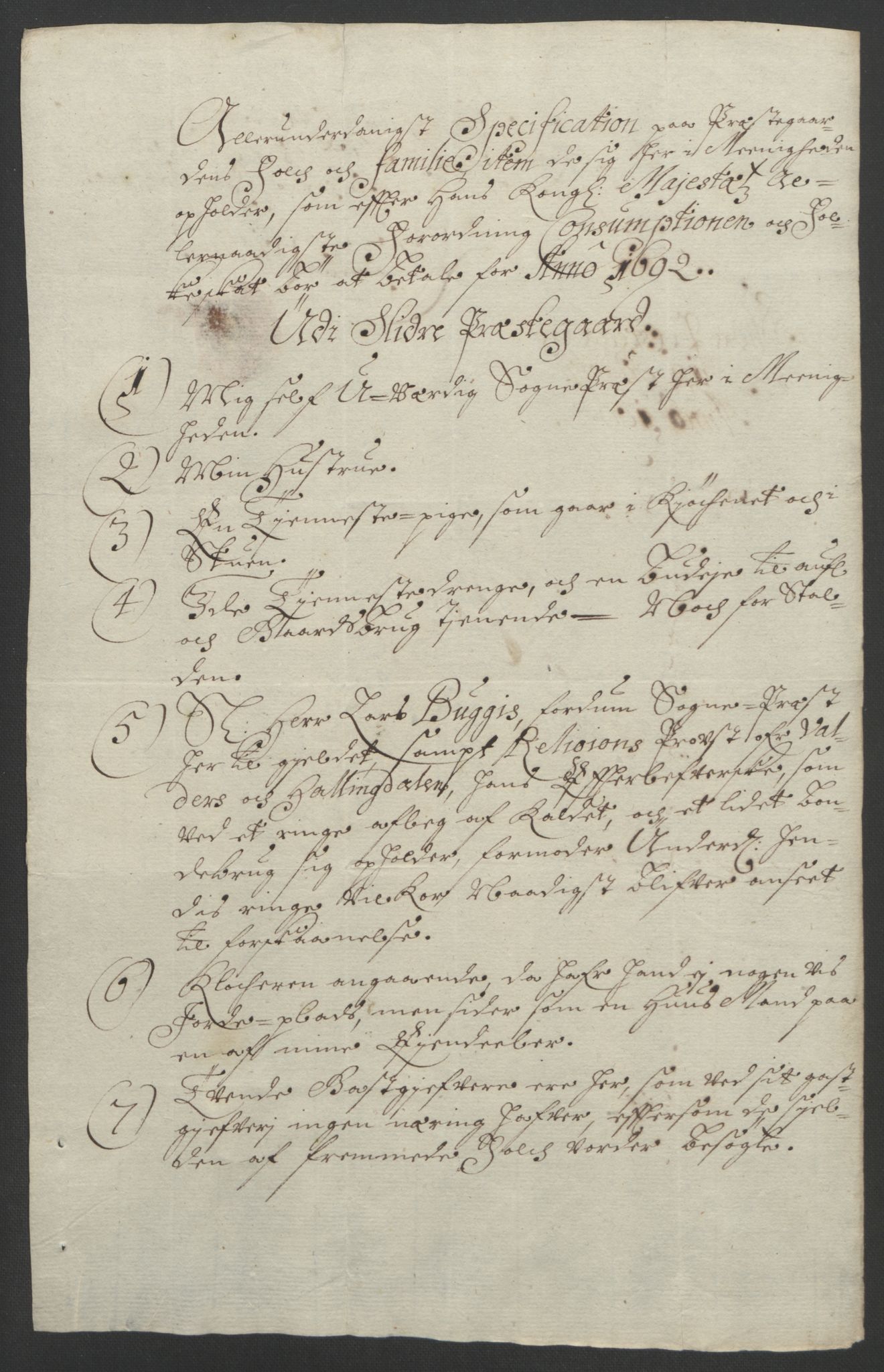 Rentekammeret inntil 1814, Reviderte regnskaper, Fogderegnskap, AV/RA-EA-4092/R18/L1291: Fogderegnskap Hadeland, Toten og Valdres, 1692, s. 131