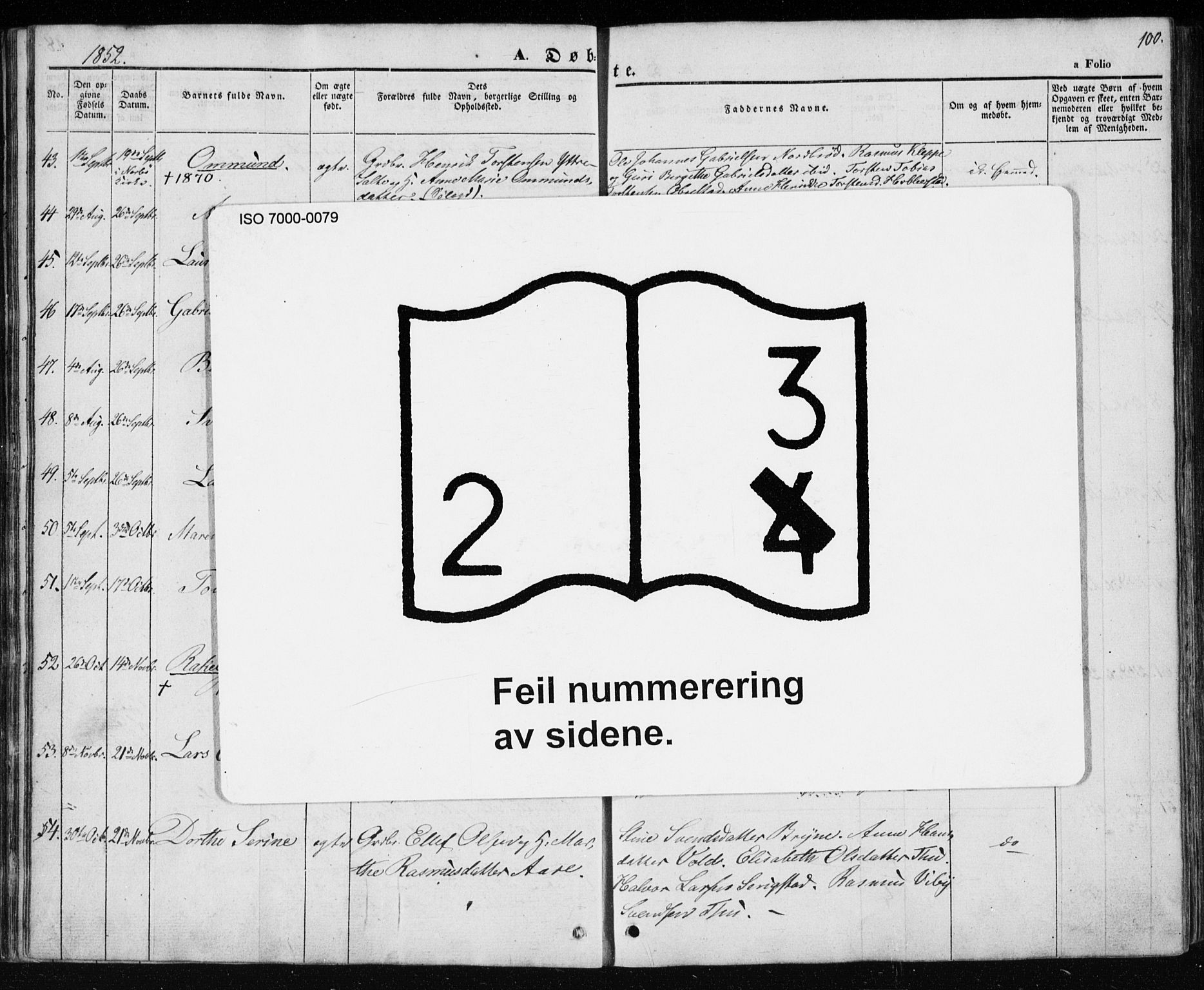 Klepp sokneprestkontor, AV/SAST-A-101803/001/3/30BA/L0004: Ministerialbok nr. A 4, 1842-1852, s. 100