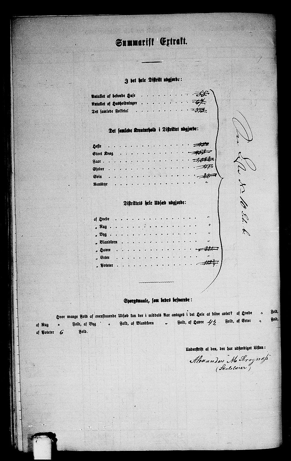 RA, Folketelling 1865 for 1432P Førde prestegjeld, 1865, s. 217