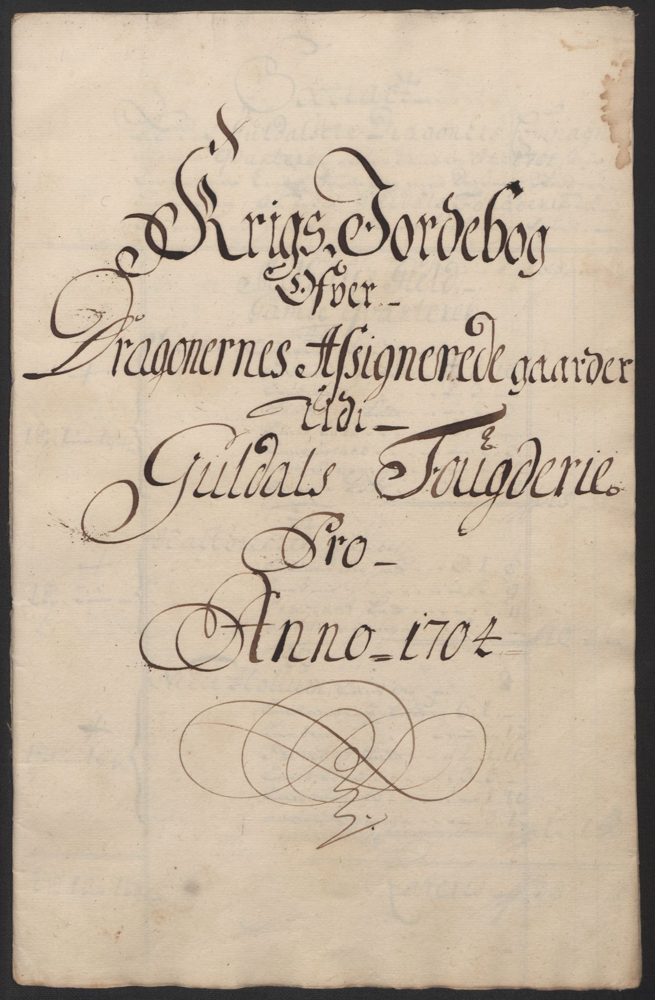 Rentekammeret inntil 1814, Reviderte regnskaper, Fogderegnskap, AV/RA-EA-4092/R60/L3954: Fogderegnskap Orkdal og Gauldal, 1704, s. 408