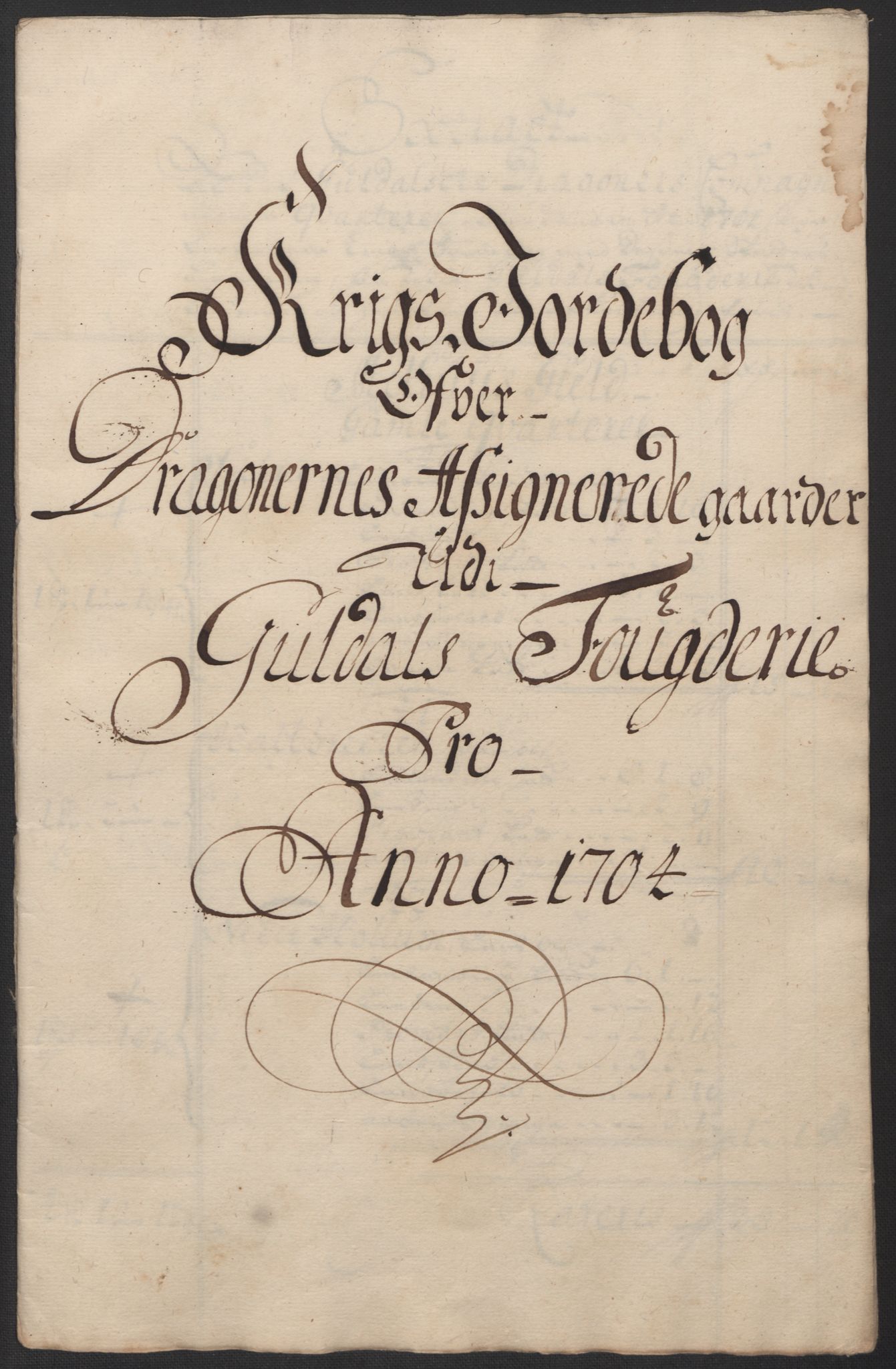 Rentekammeret inntil 1814, Reviderte regnskaper, Fogderegnskap, RA/EA-4092/R60/L3954: Fogderegnskap Orkdal og Gauldal, 1704, s. 408