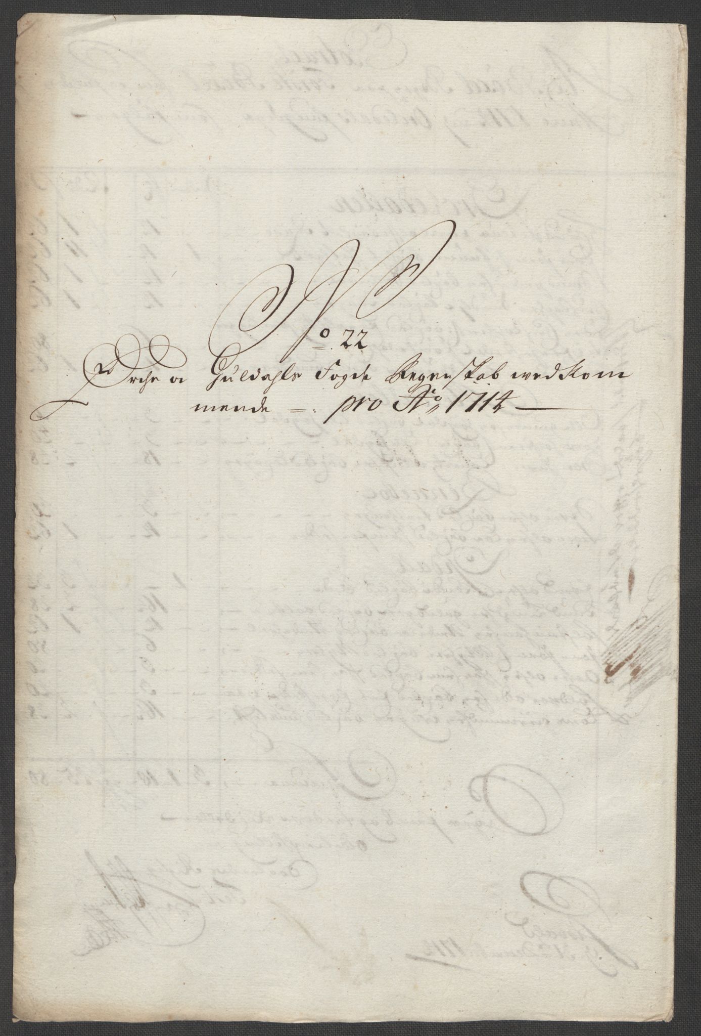Rentekammeret inntil 1814, Reviderte regnskaper, Fogderegnskap, RA/EA-4092/R60/L3965: Fogderegnskap Orkdal og Gauldal, 1714, s. 198