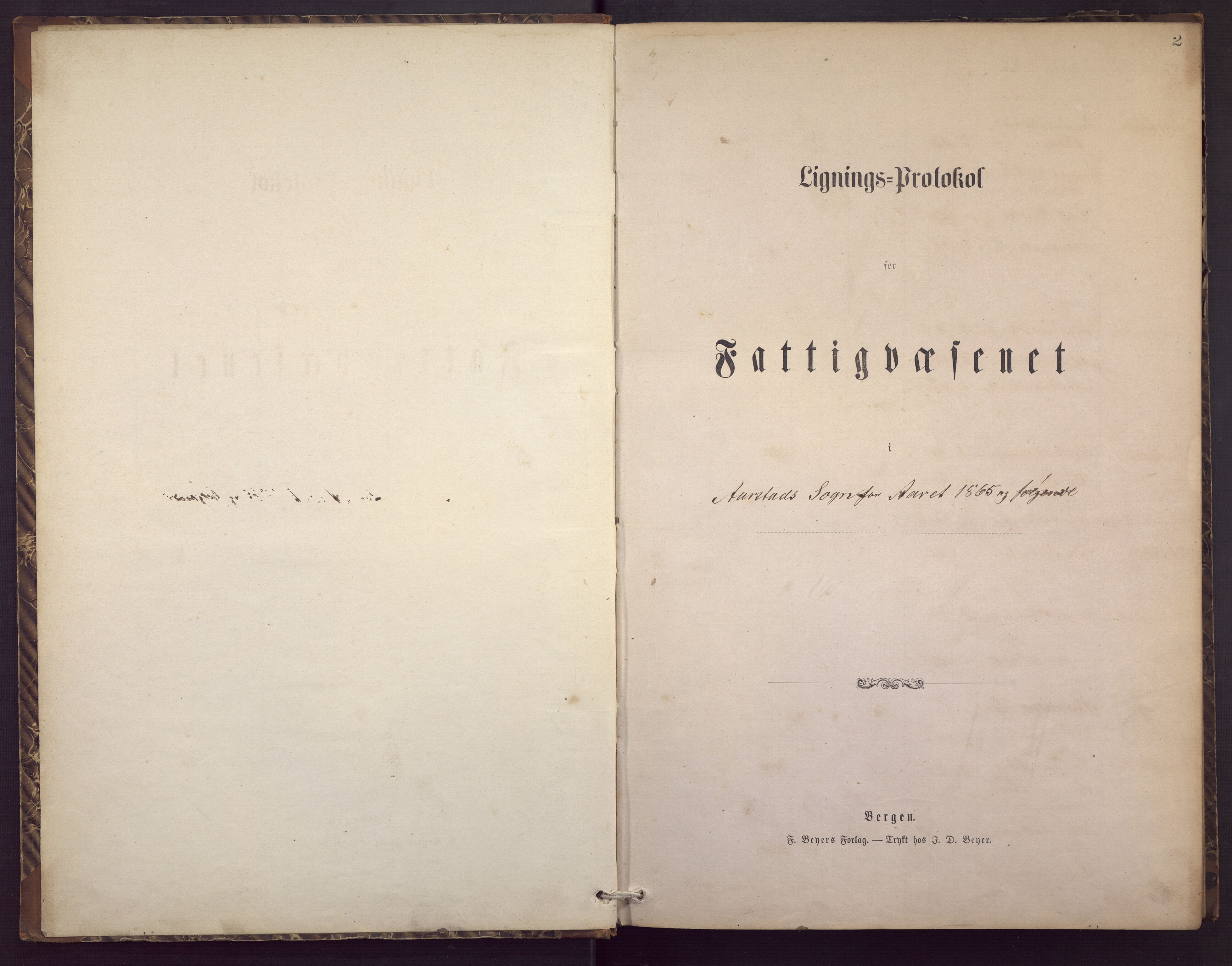 Årstad kommune. Ligningsvesenet, BBA/A-1417/F/Fc/L0001: Ligningsprotokoll, 1865-1874