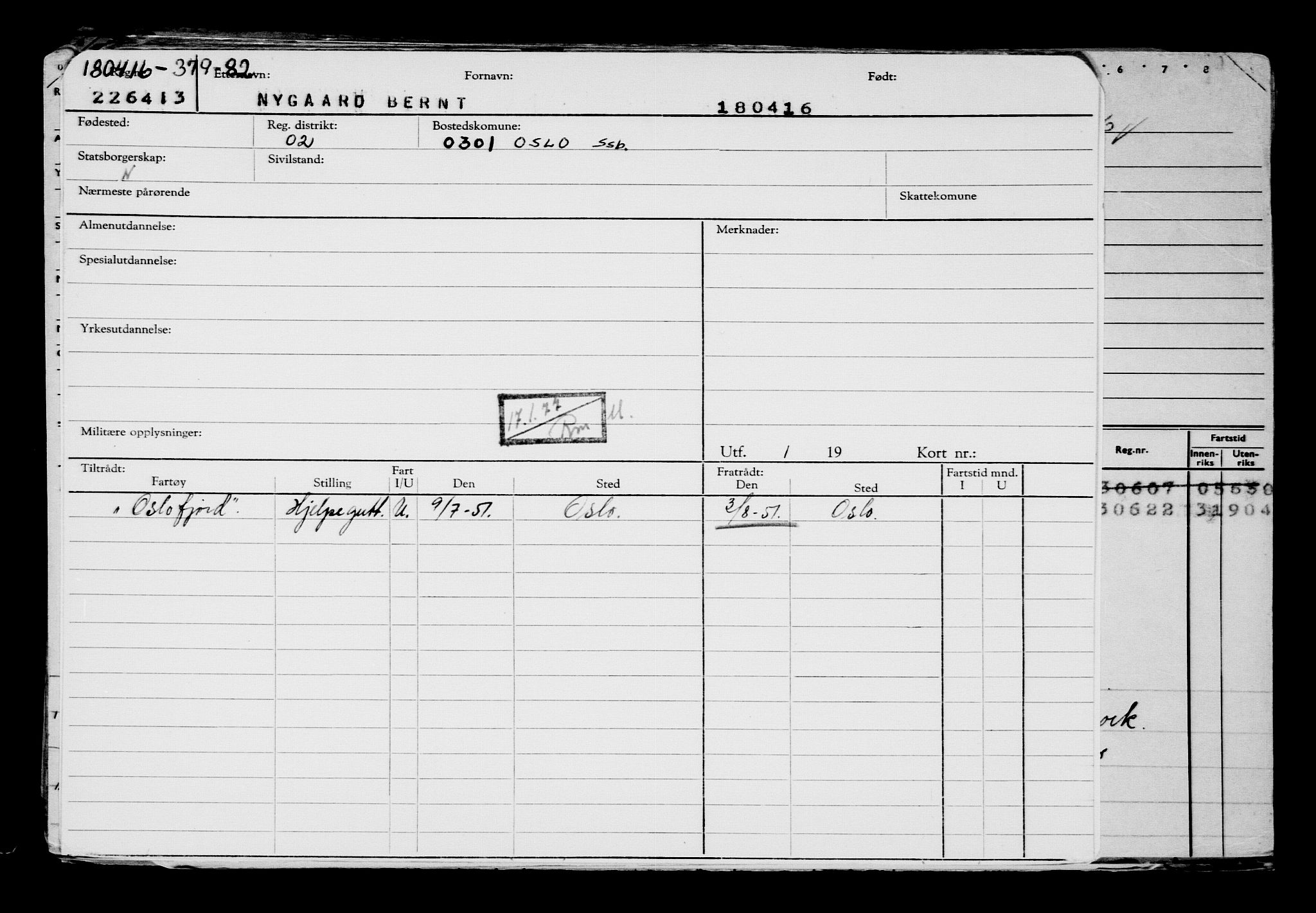 Direktoratet for sjømenn, AV/RA-S-3545/G/Gb/L0138: Hovedkort, 1916, s. 361