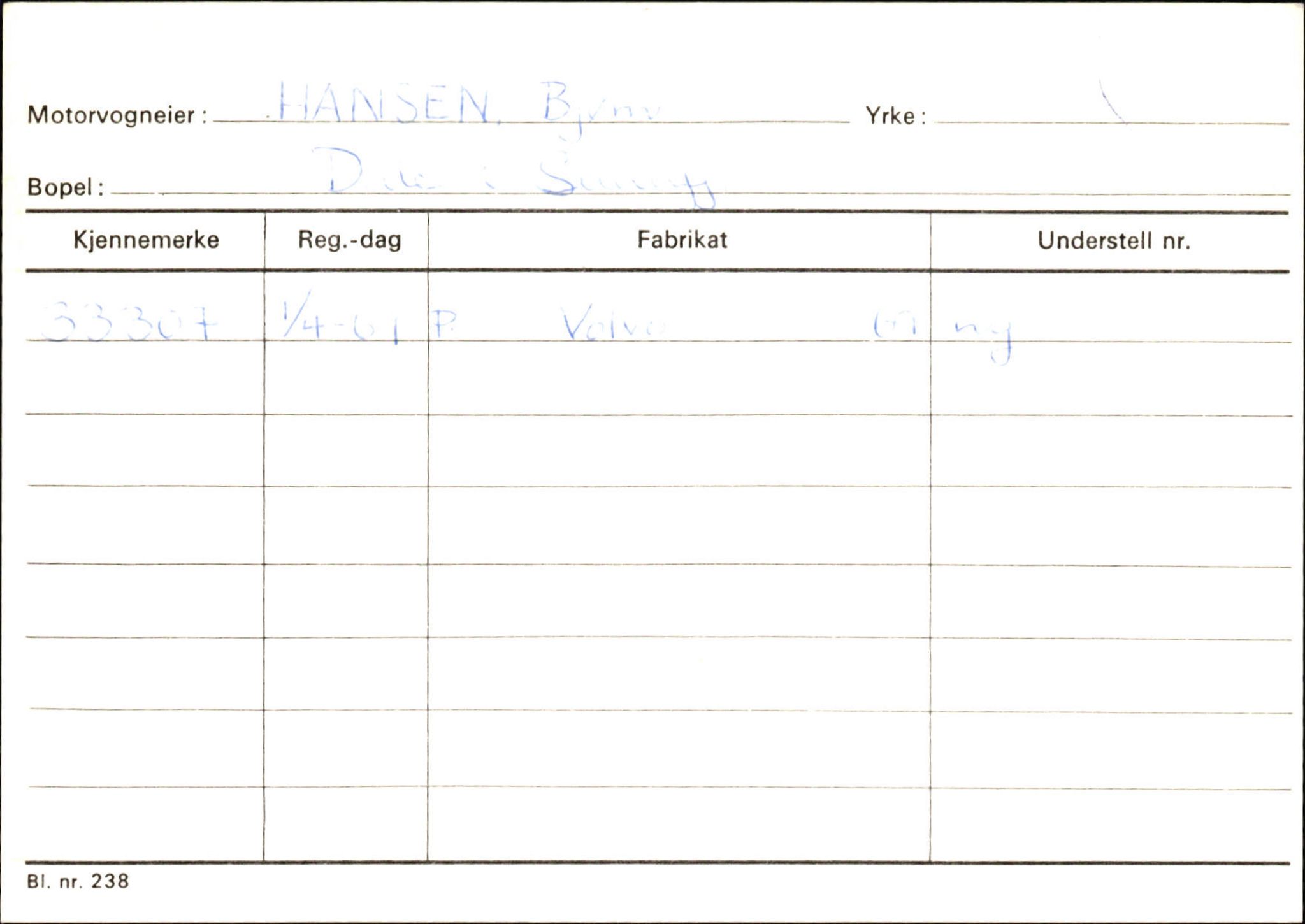 Statens vegvesen, Sogn og Fjordane vegkontor, AV/SAB-A-5301/4/F/L0125: Eigarregister Sogndal V-Å. Aurland A-Å. Fjaler A-N, 1945-1975, s. 1789